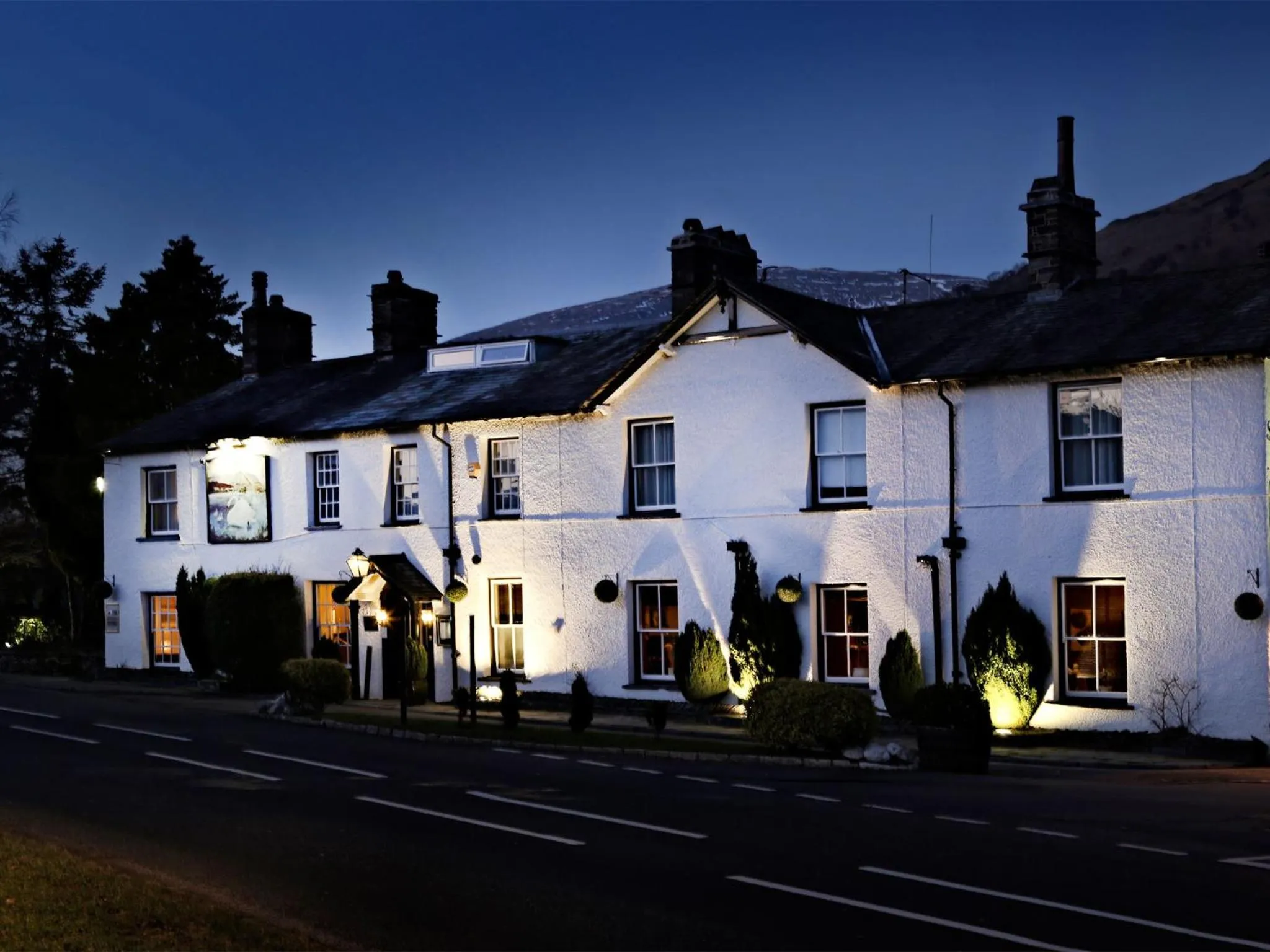 Facade/entrance in The Swan at Grasmere- The Inn Collection Group