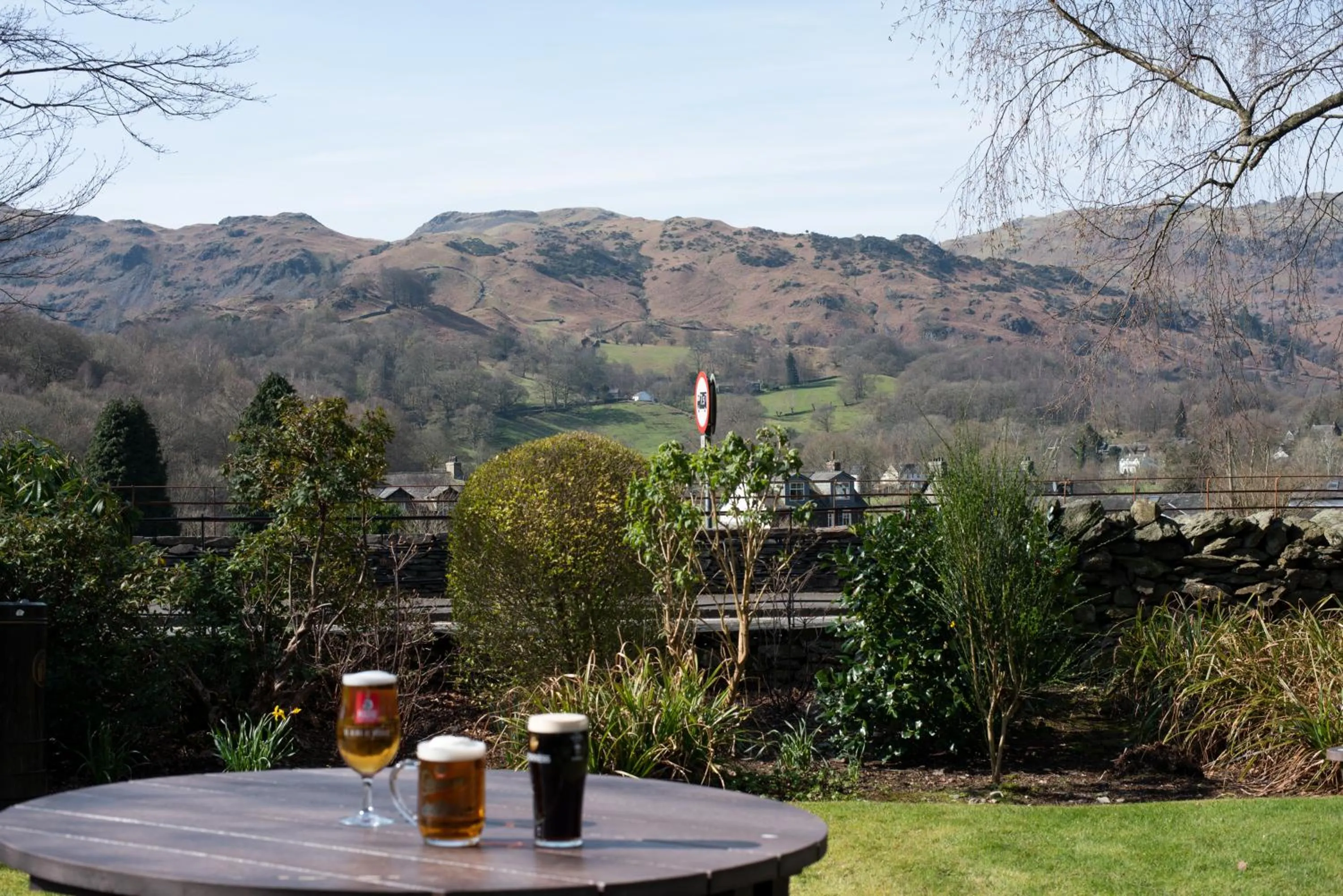 Garden in The Swan at Grasmere- The Inn Collection Group