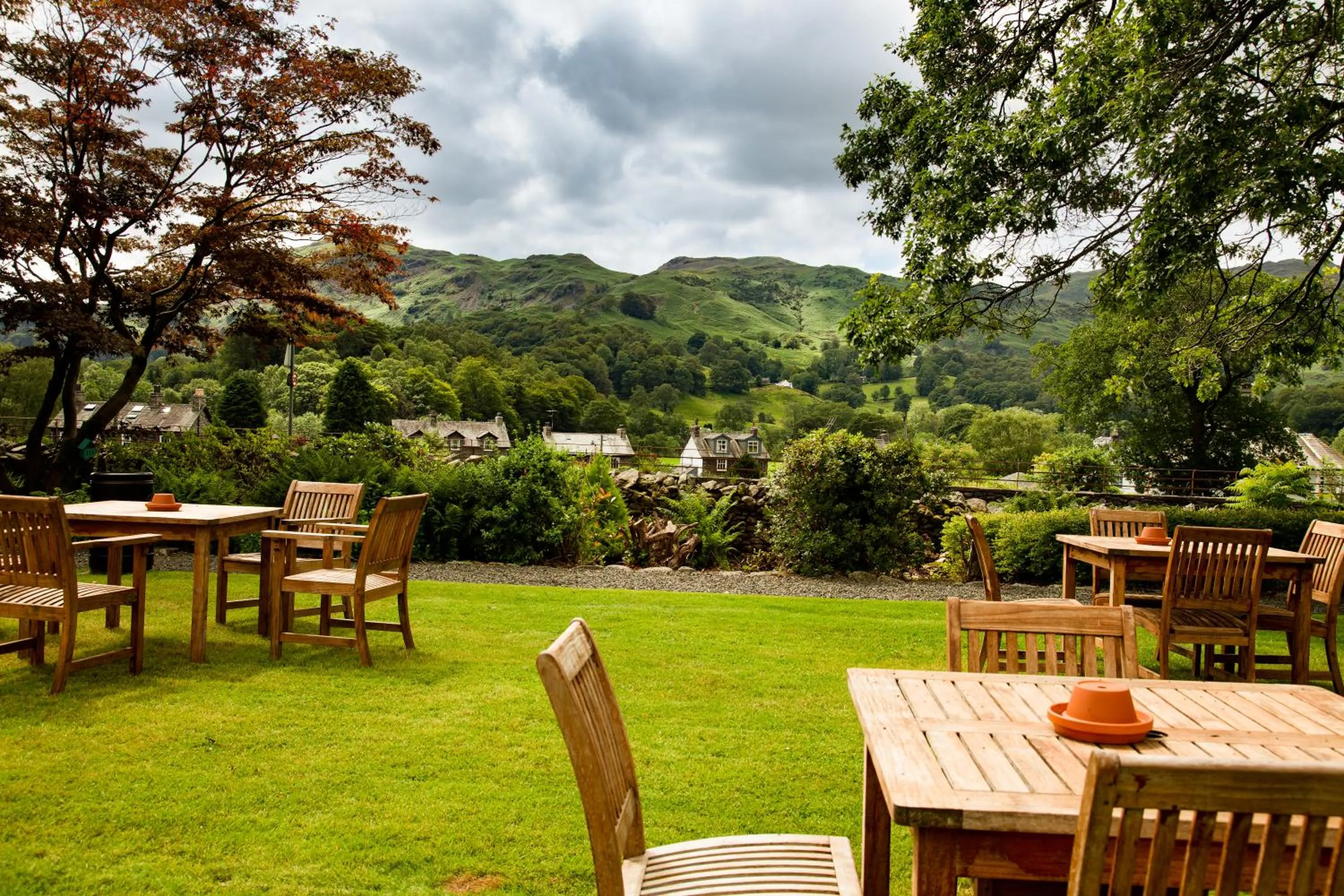 Garden in The Swan at Grasmere- The Inn Collection Group