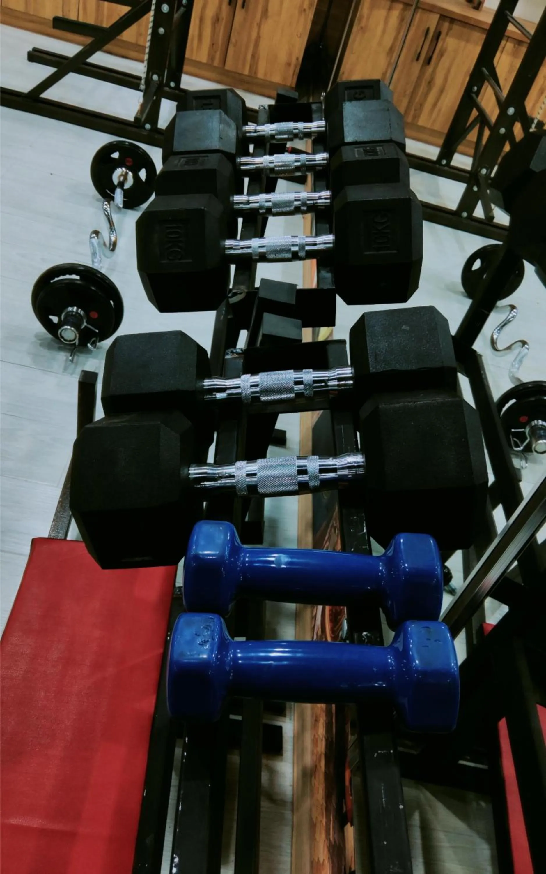 Fitness centre/facilities in Badem Garden Apart Hotel