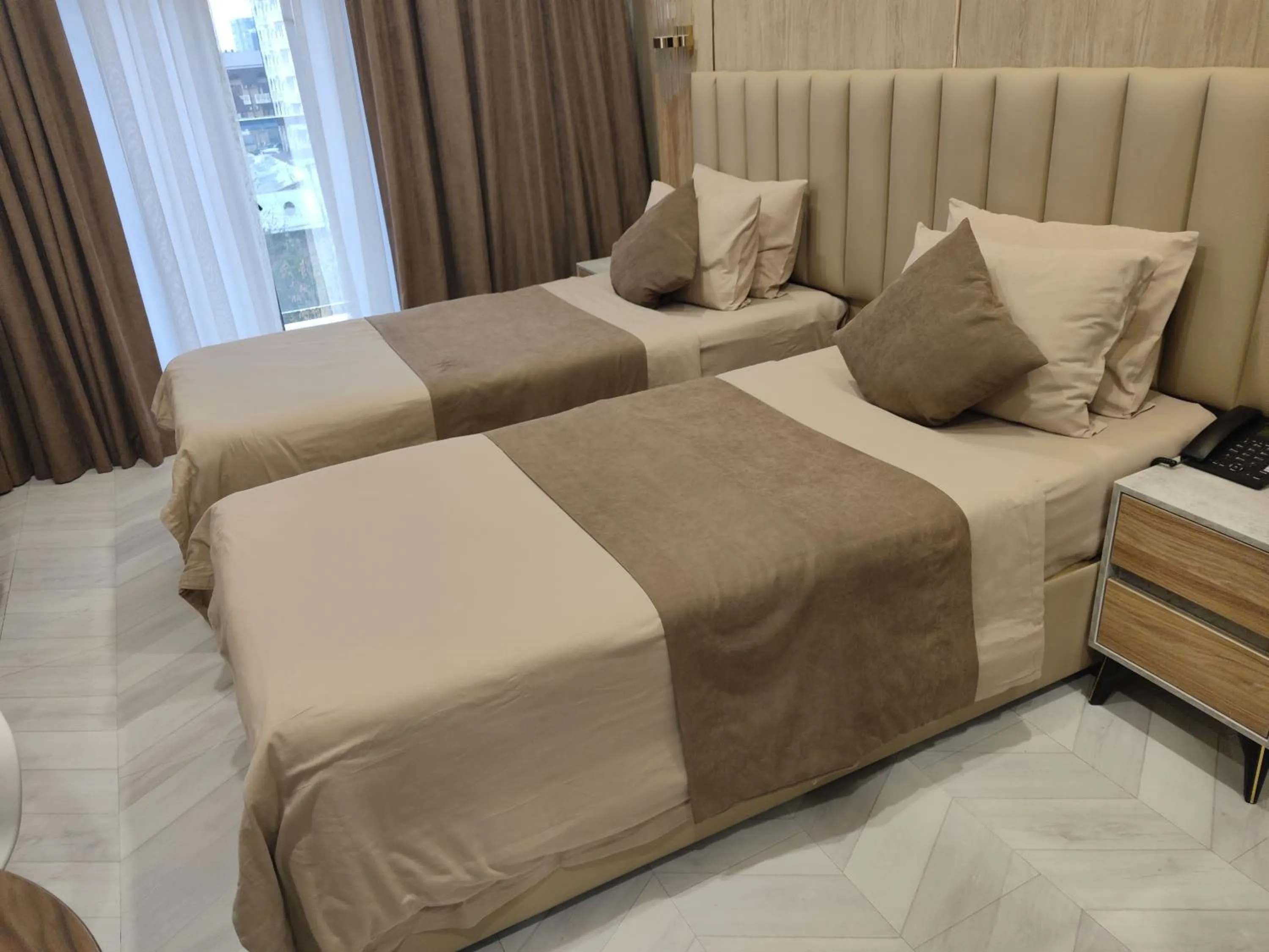 Bed in Badem Garden Apart Hotel