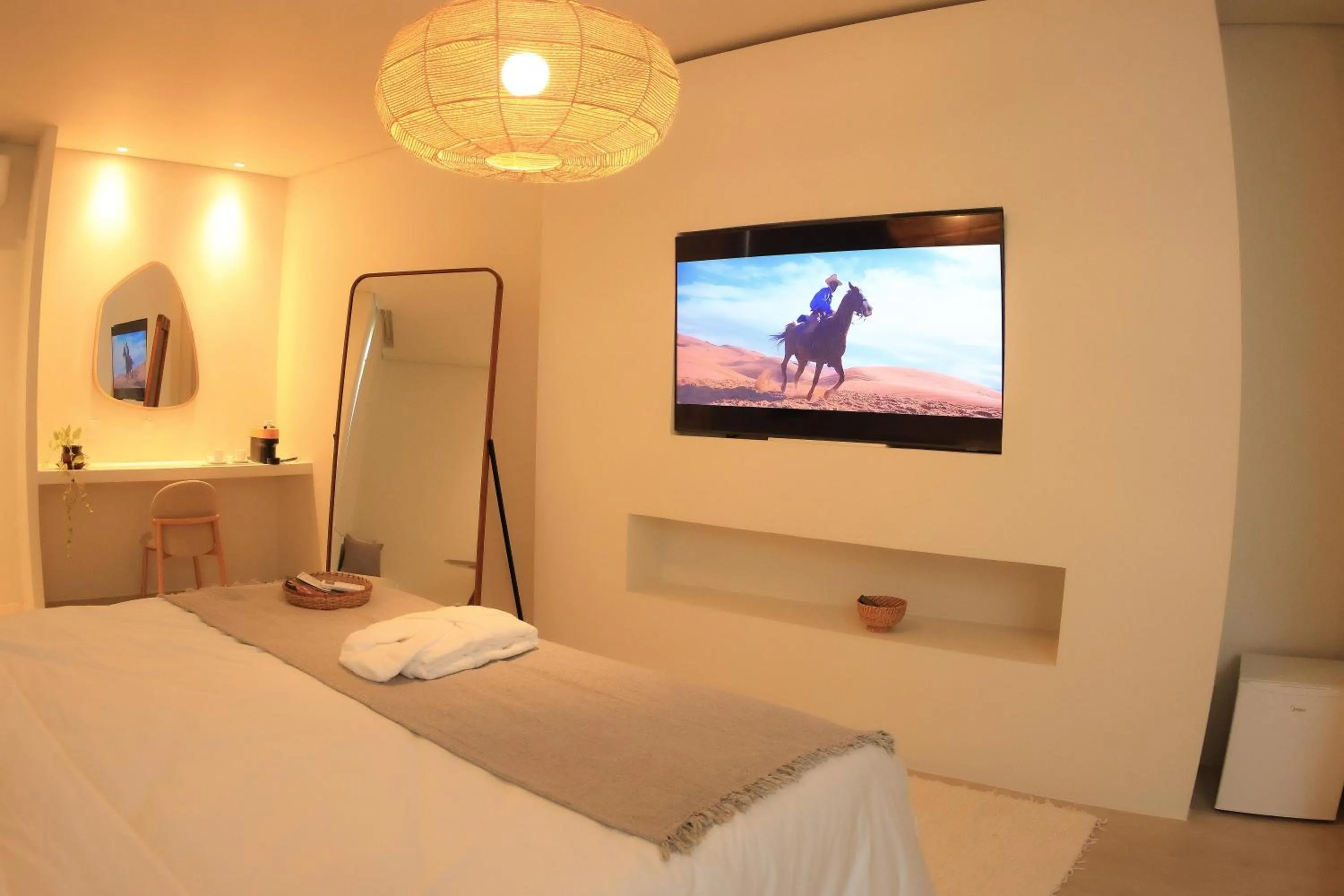 Bed in Roka Hotel Boutique