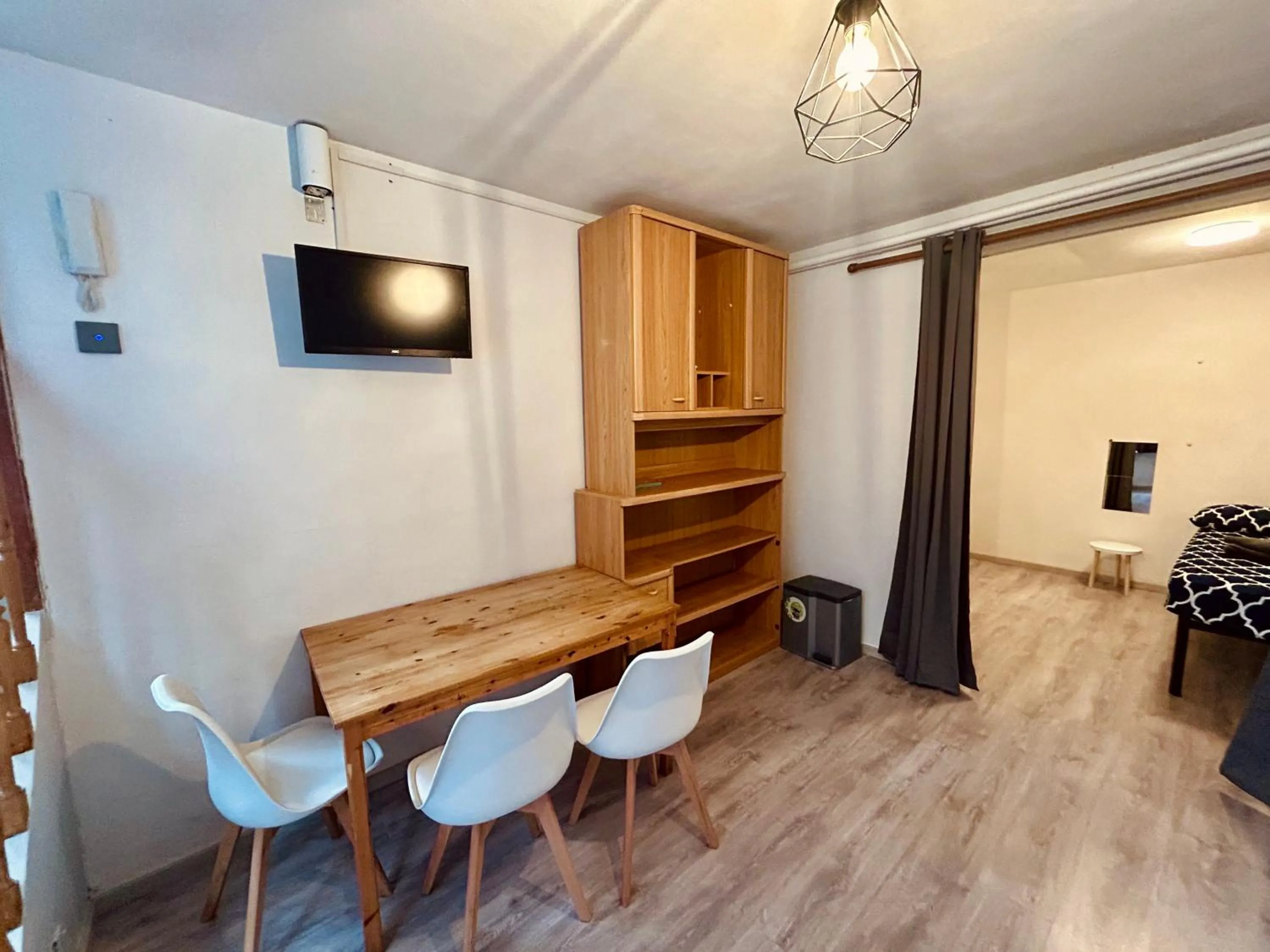 Dining area in European District Hostel