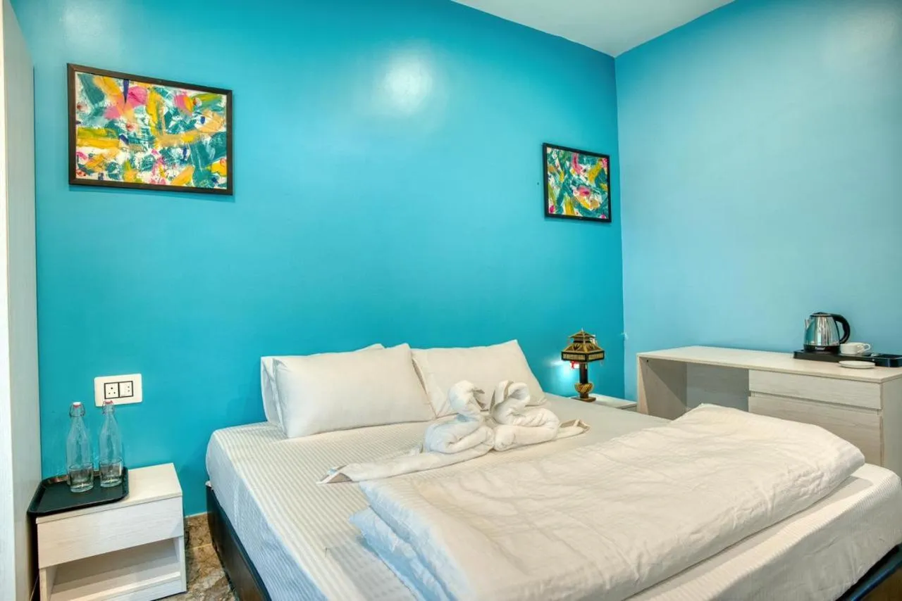 Bed in Michael's Island Resort