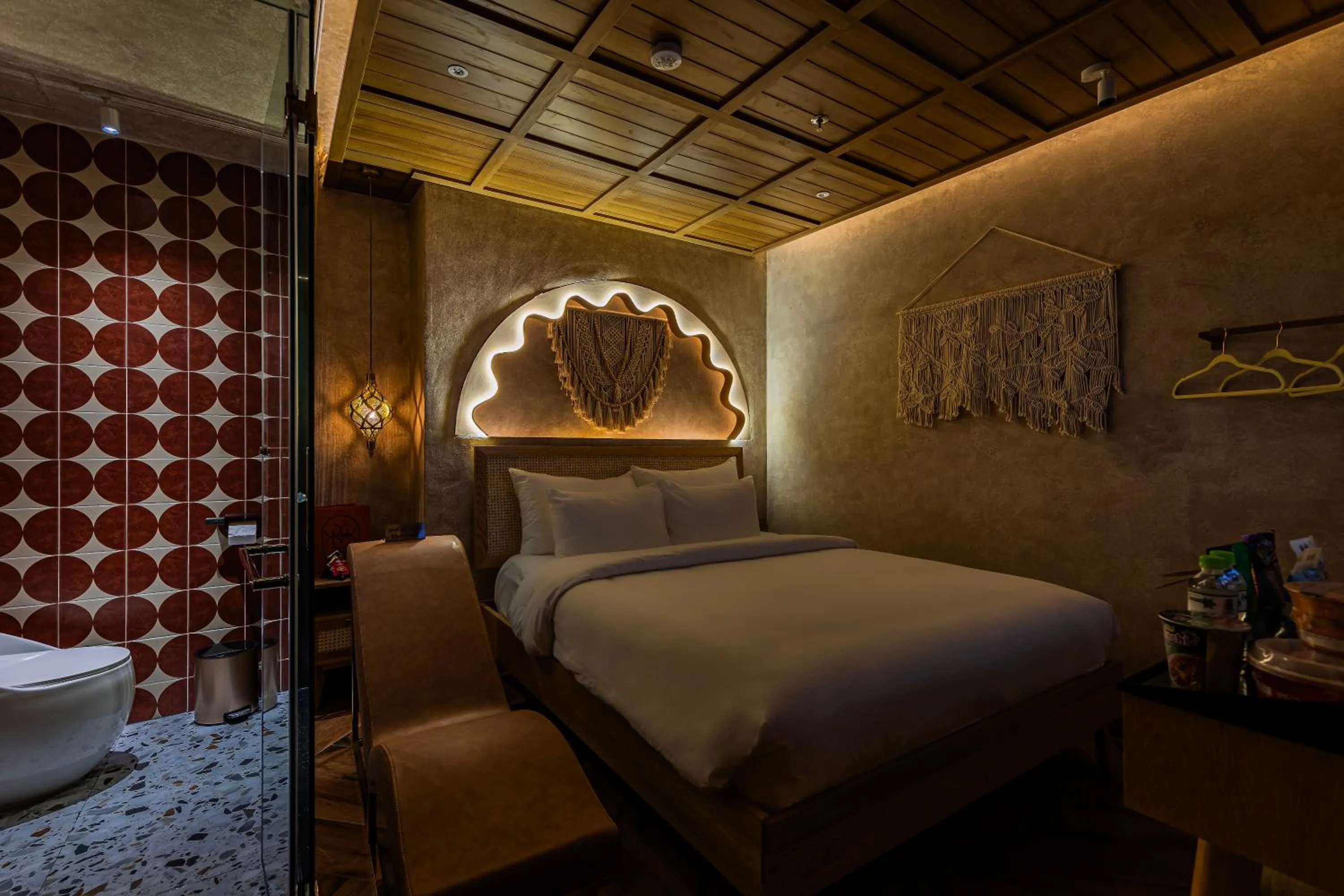 Photo of the whole room, Bed in Pynt Hotel 2