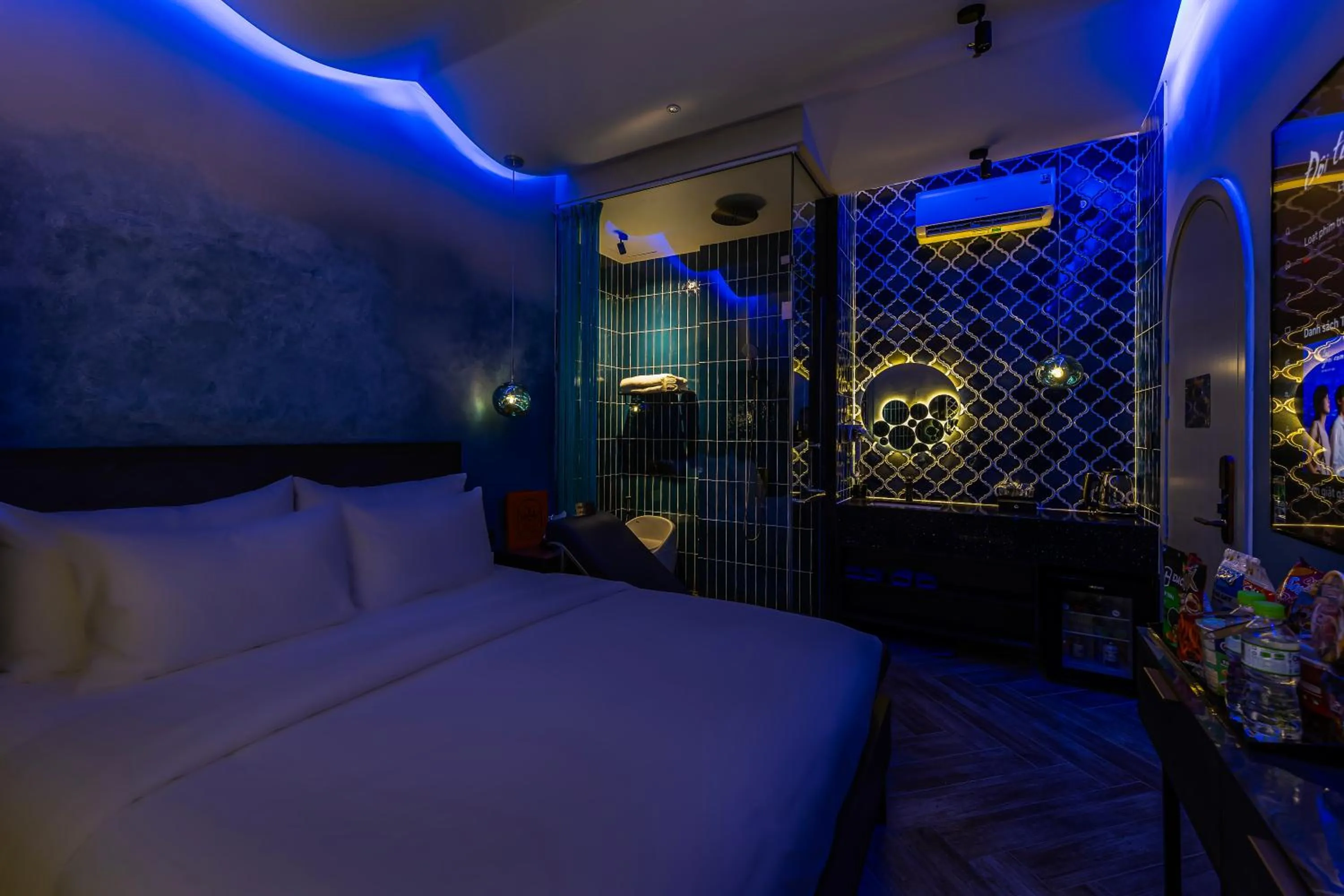 Bedroom, Bed in Pynt Hotel 2