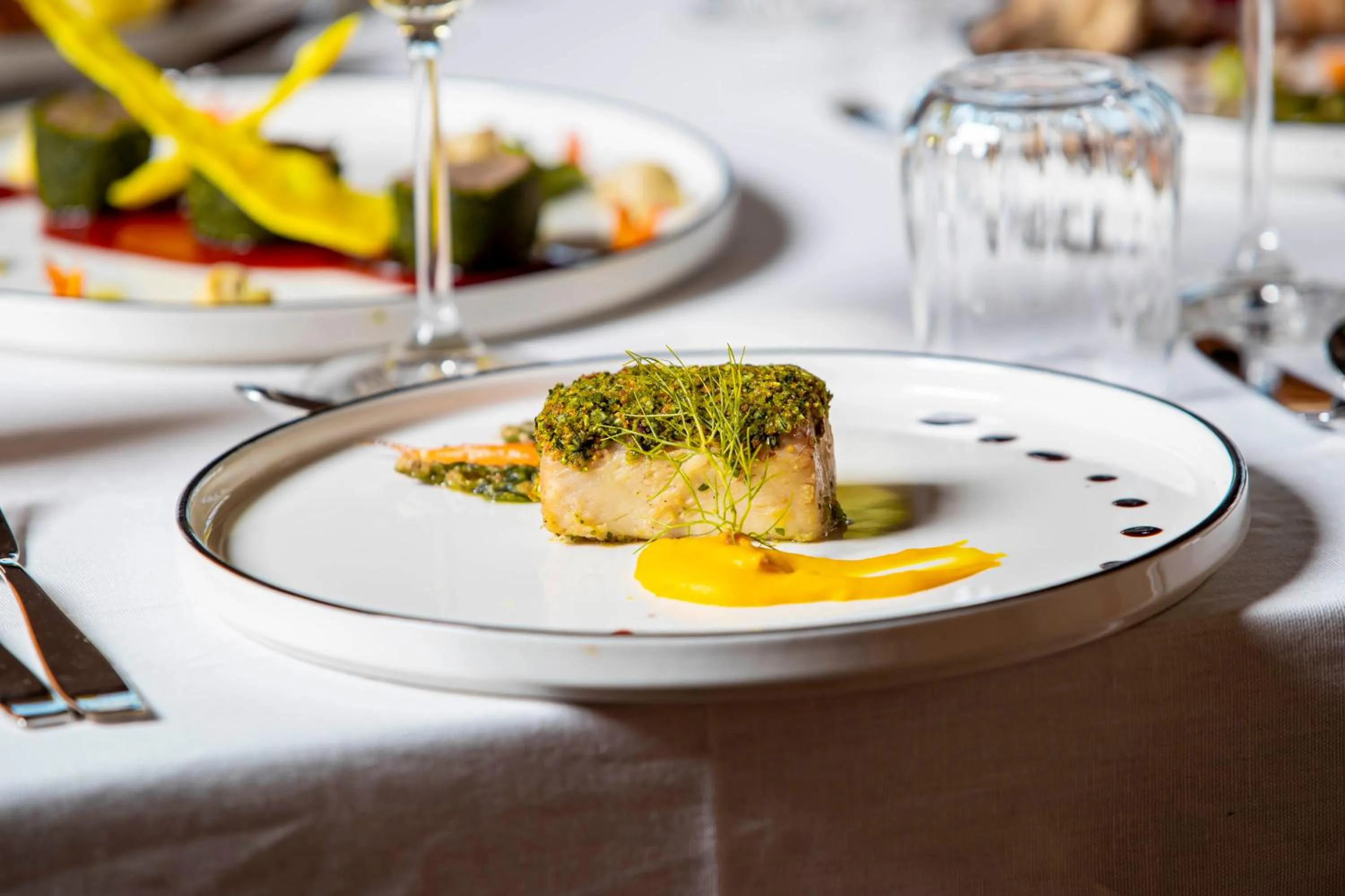 Restaurant/places to eat in Escarpment Serengeti Luxury Camp