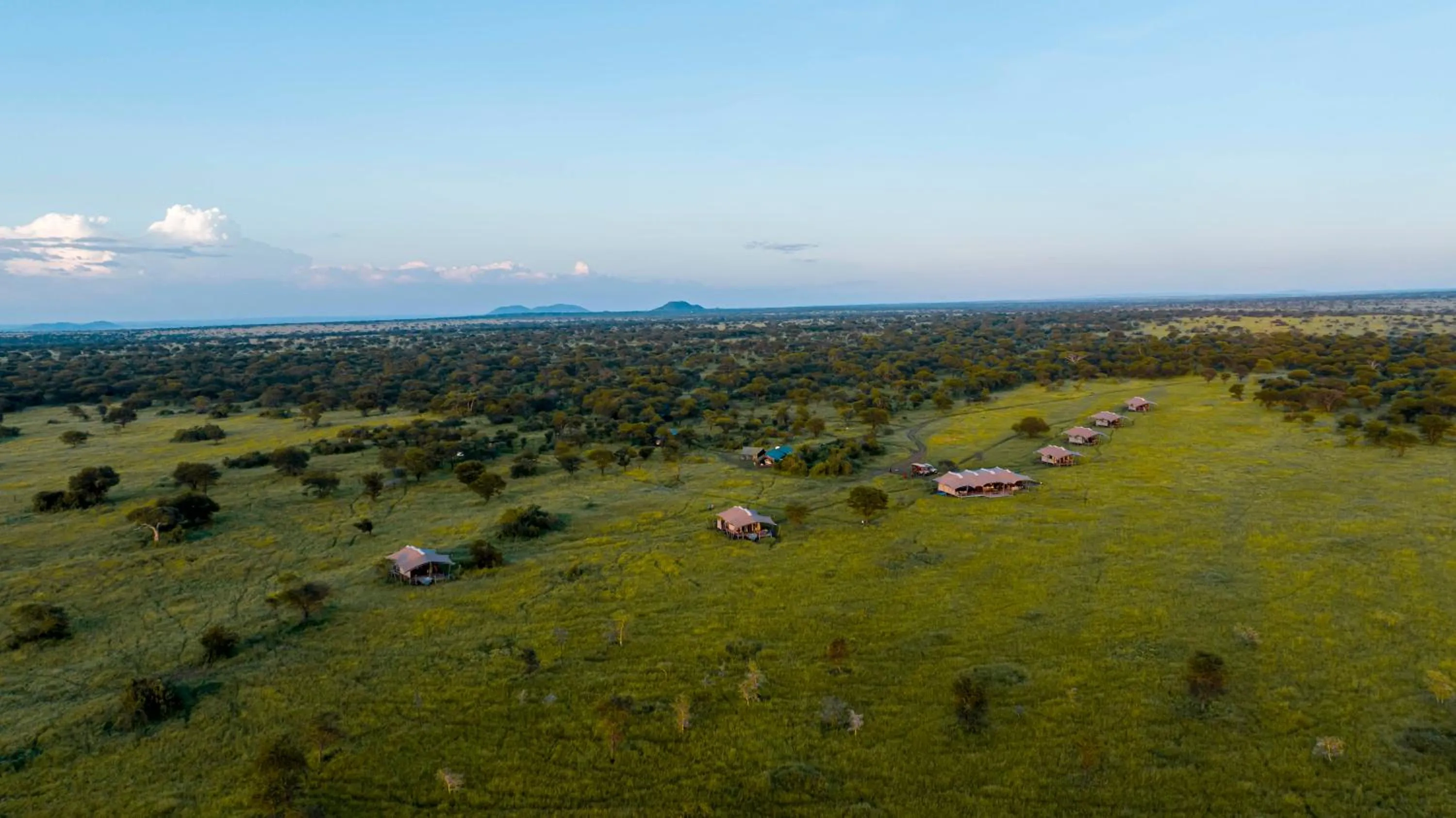 Garden in Escarpment Serengeti Luxury Camp