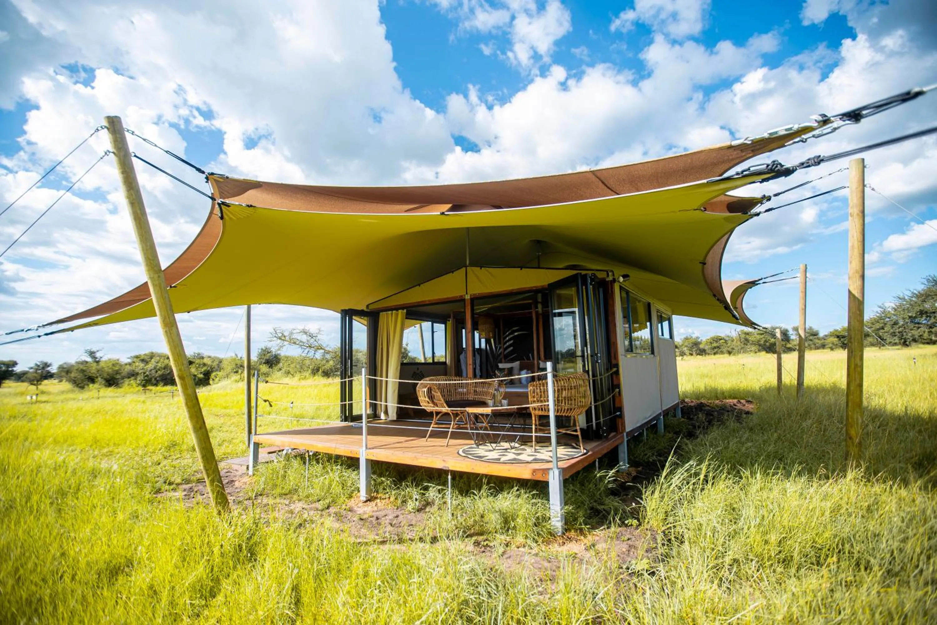 Facade/entrance in Escarpment Serengeti Luxury Camp
