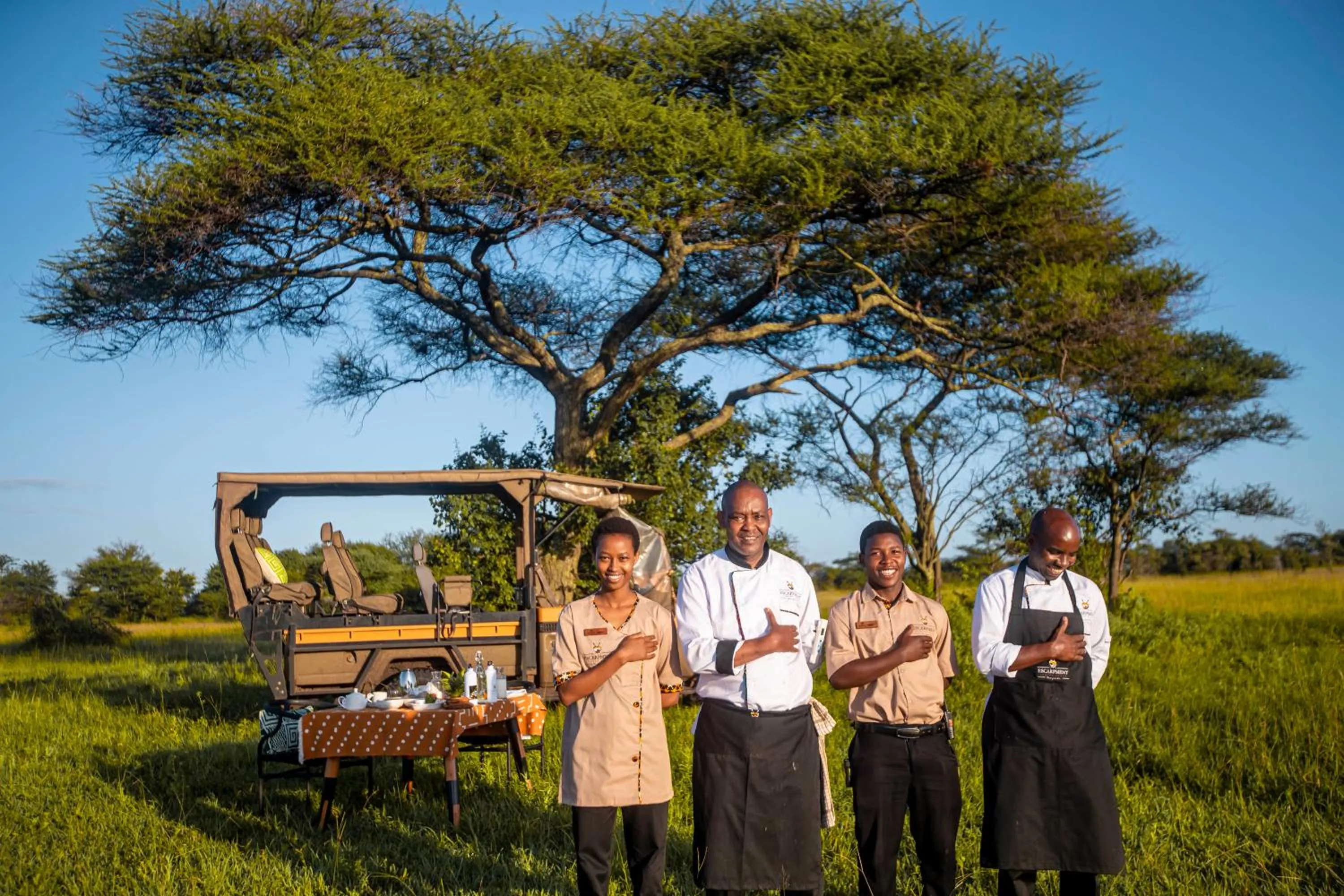 Property building in Escarpment Serengeti Luxury Camp
