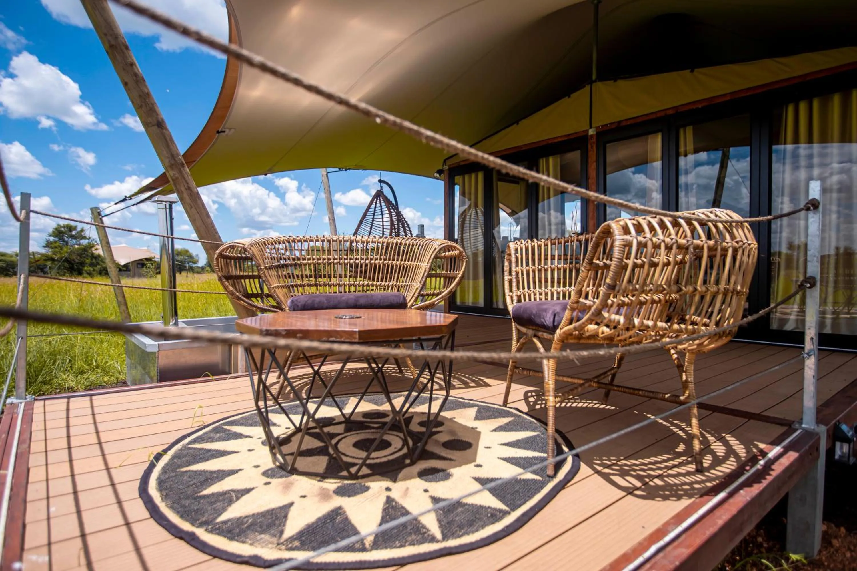 Property building in Escarpment Serengeti Luxury Camp