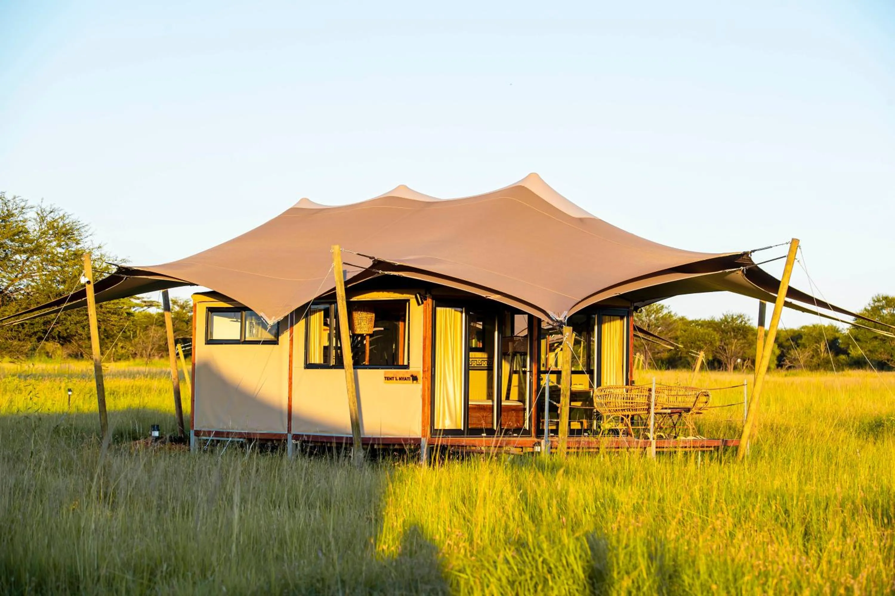 Property building in Escarpment Serengeti Luxury Camp