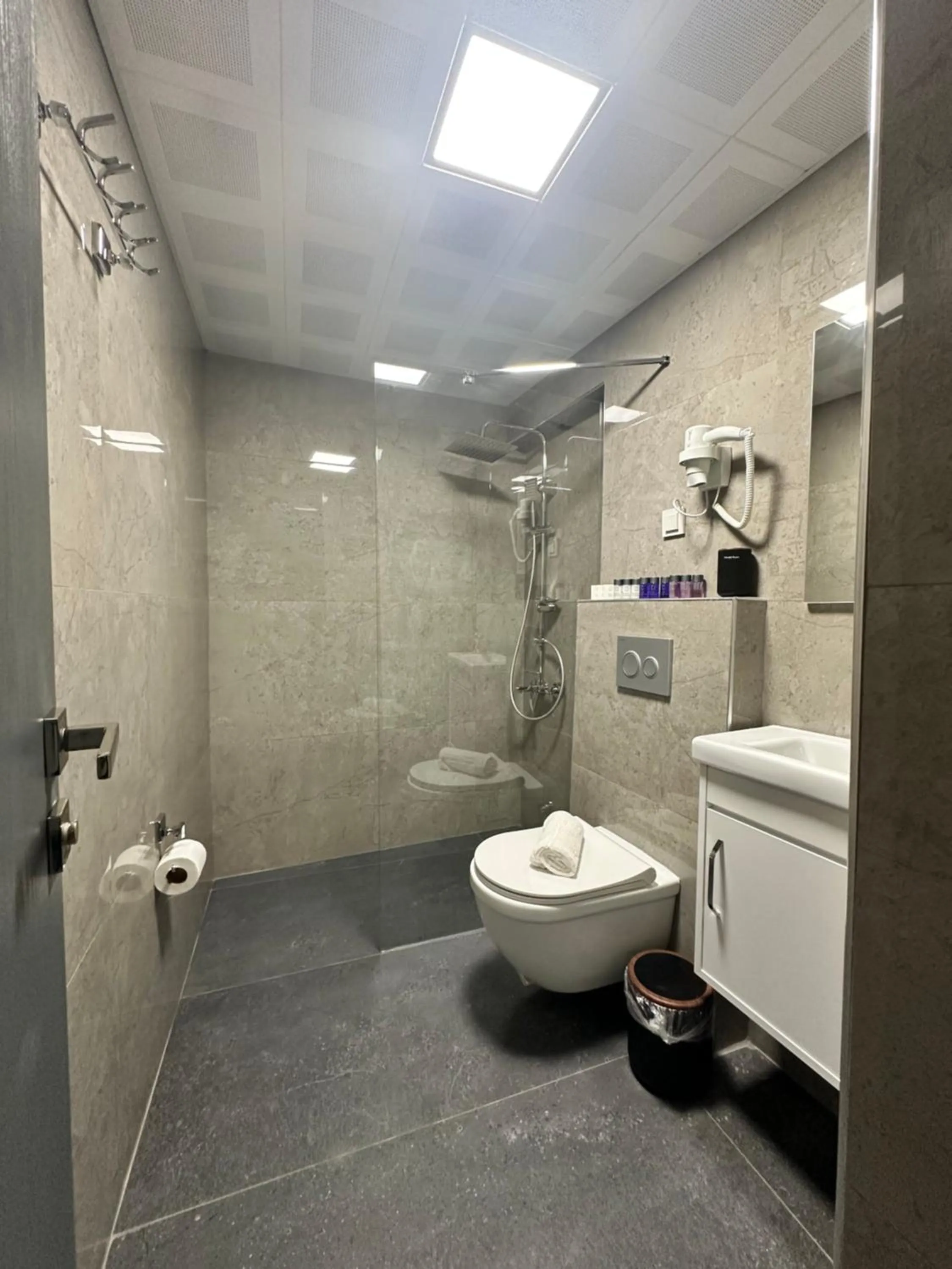 Shower in Davidson Boutique Hotel