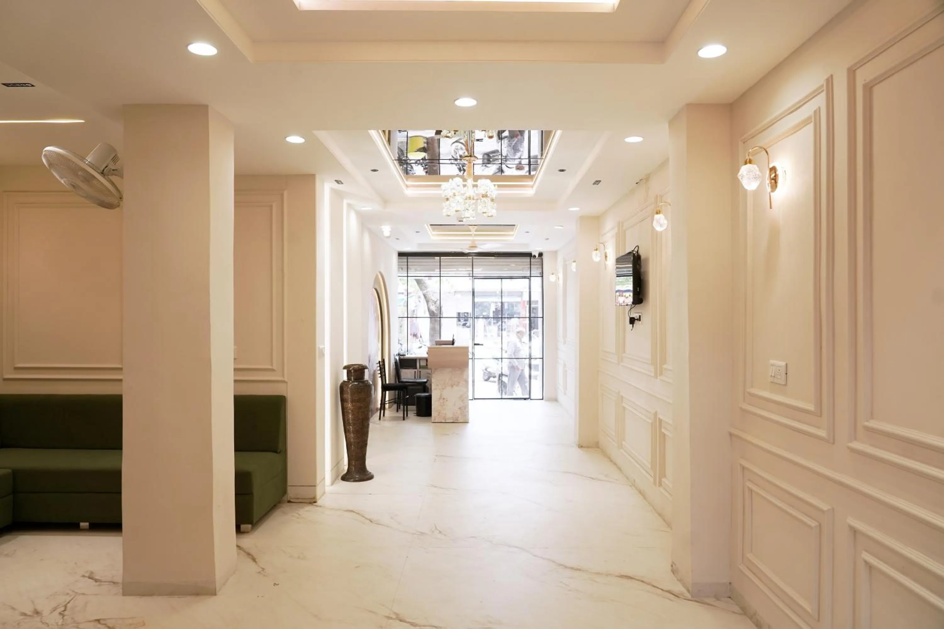 Seating area in Hotel Suryodaya