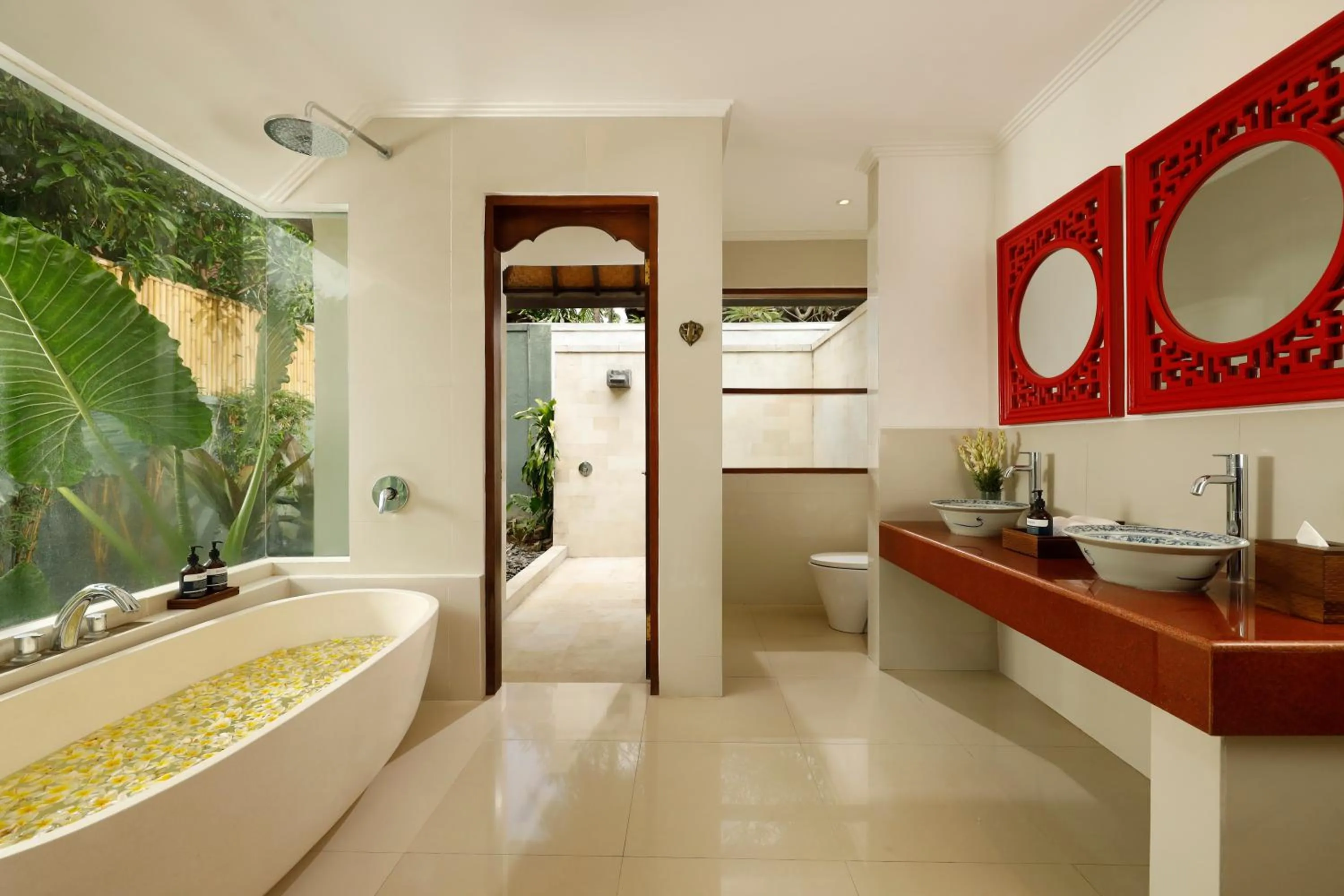Bathroom in Shanti Estate Seminyak by Nakula