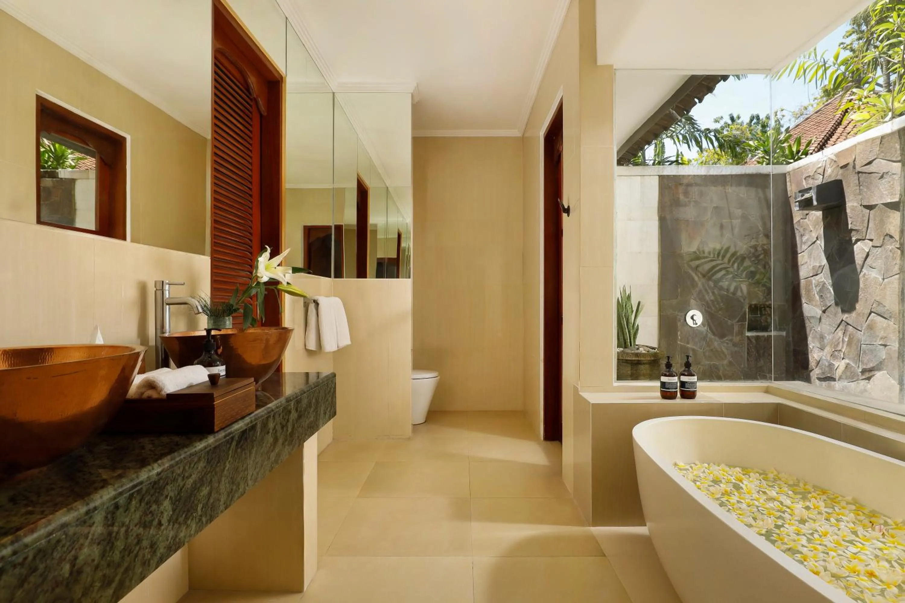 Bathroom in Shanti Estate Seminyak by Nakula