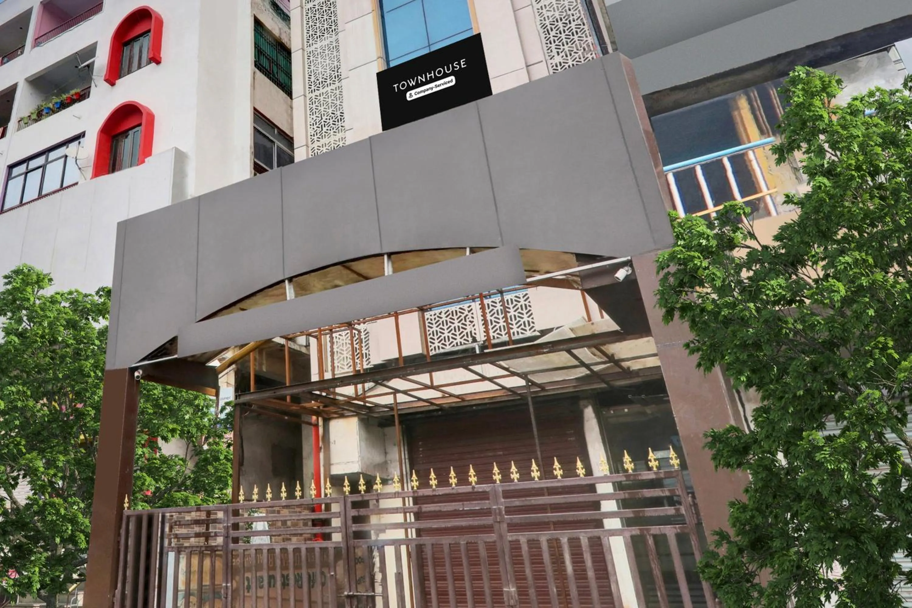 Facade/entrance in Super Townhouse Kankarbagh Formerly Kunwar Alcajars