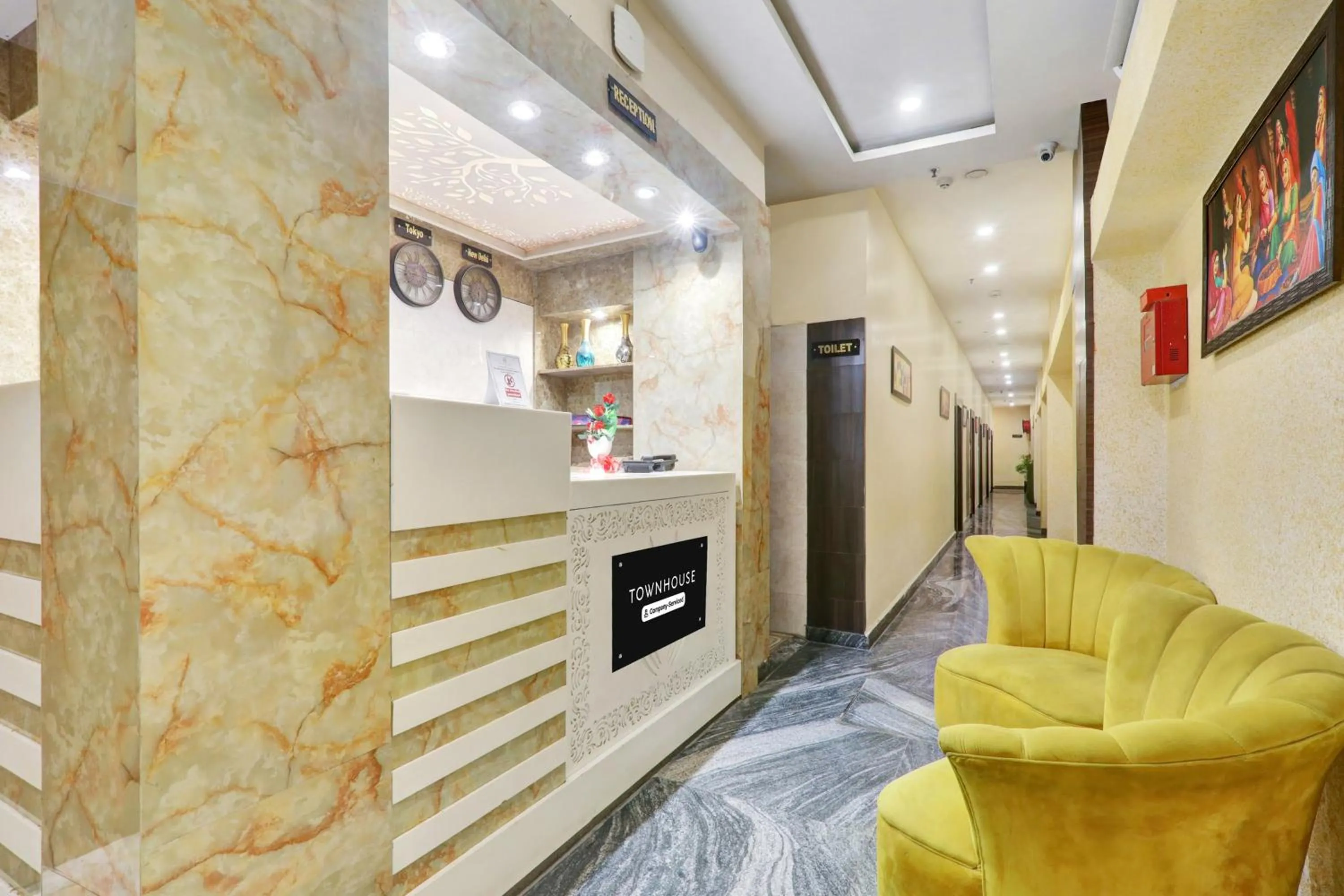 Lobby or reception in Super Townhouse Kankarbagh Formerly Kunwar Alcajars