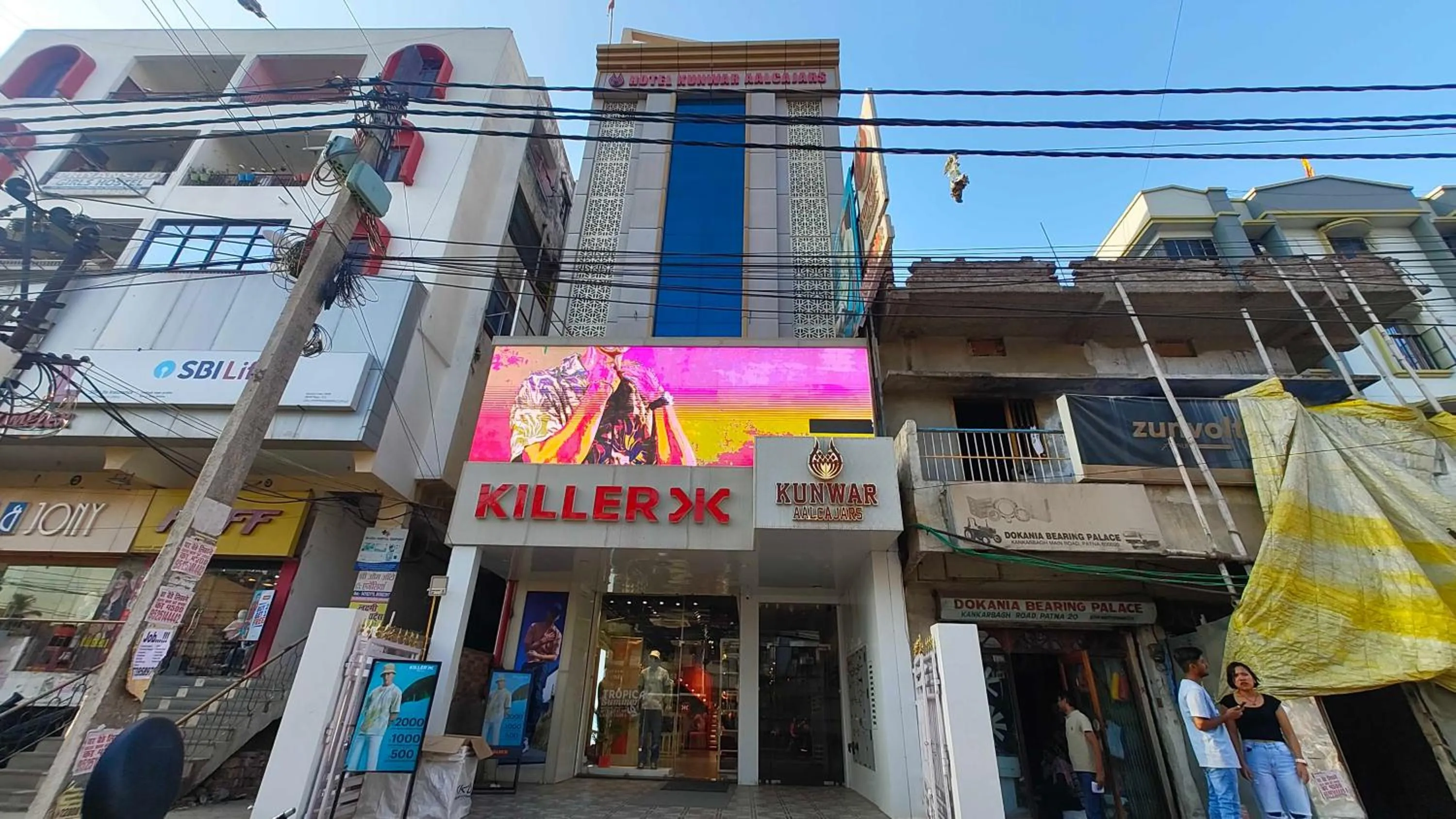 Facade/entrance in Super Townhouse Kankarbagh Formerly Kunwar Alcajars