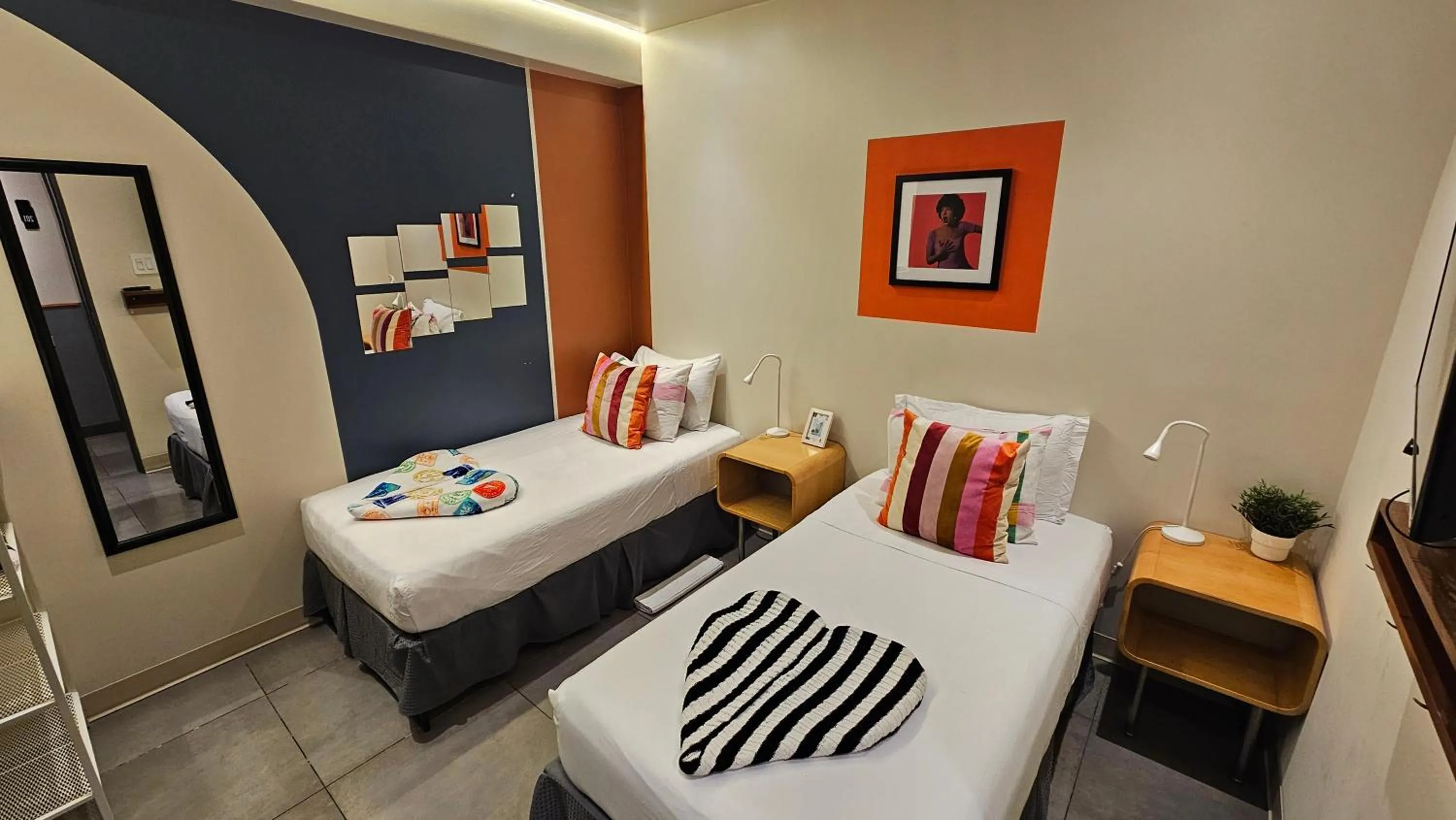 Bed in Somos Hotel San Juan