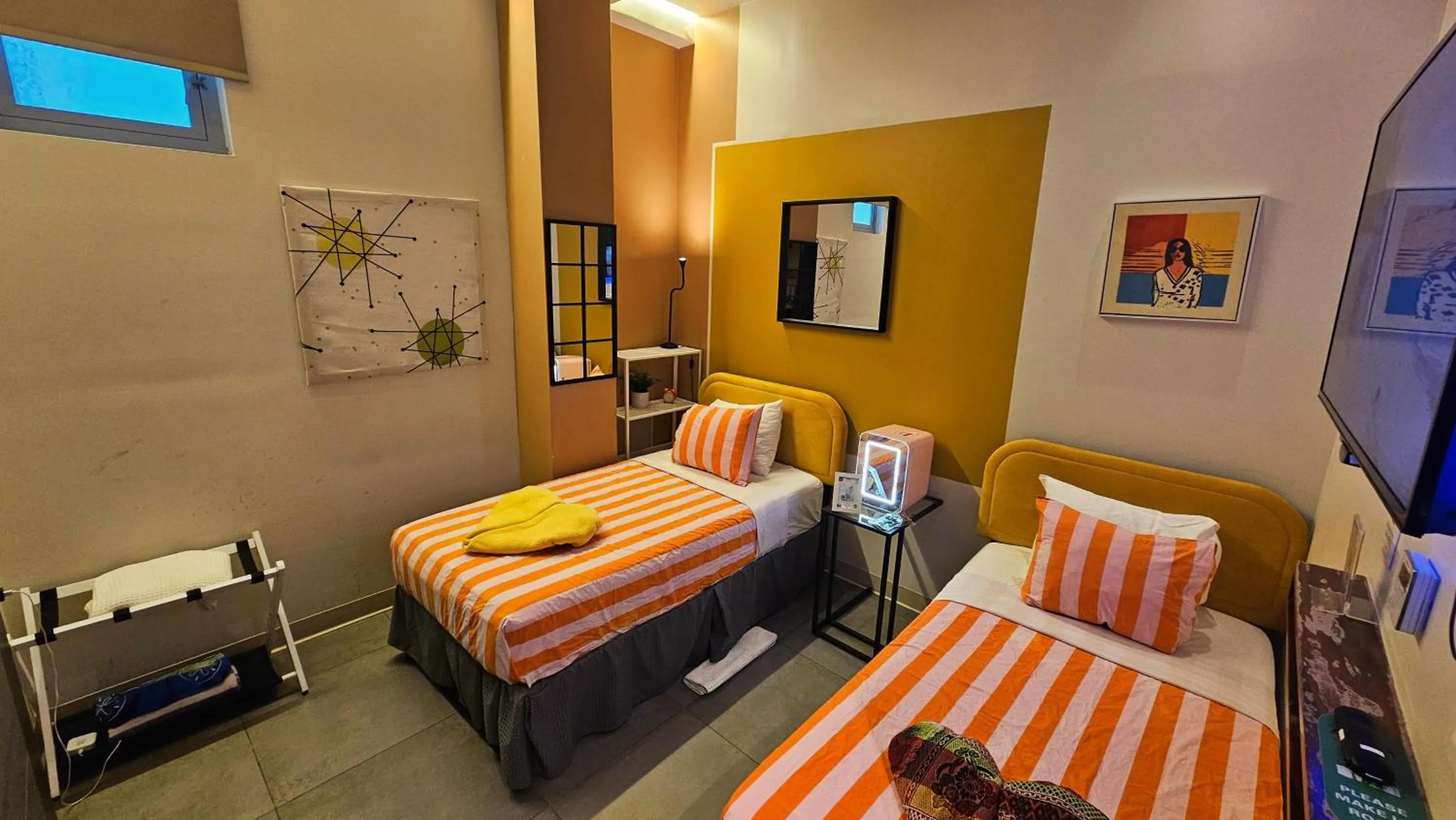 Bed in Somos Hotel San Juan