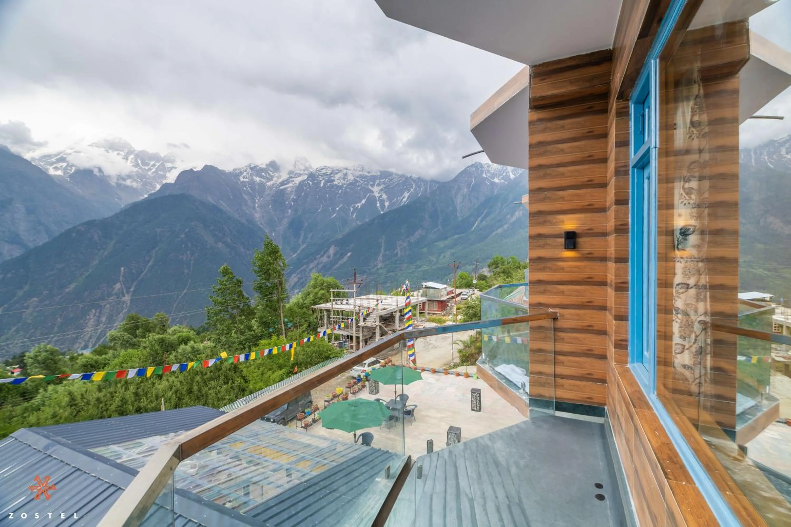View (from property/room) in Zostel Kalpa