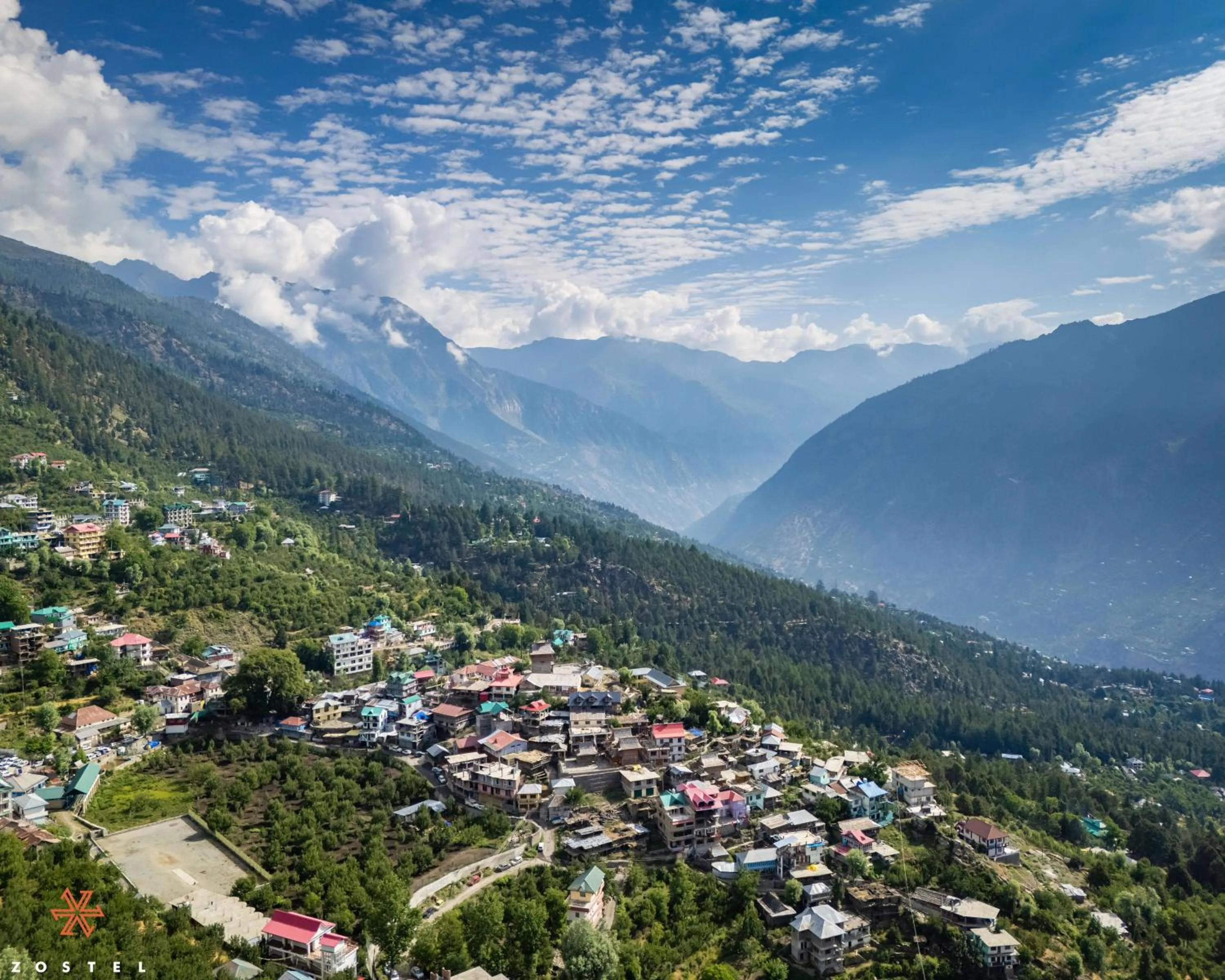 Neighbourhood in Zostel Kalpa
