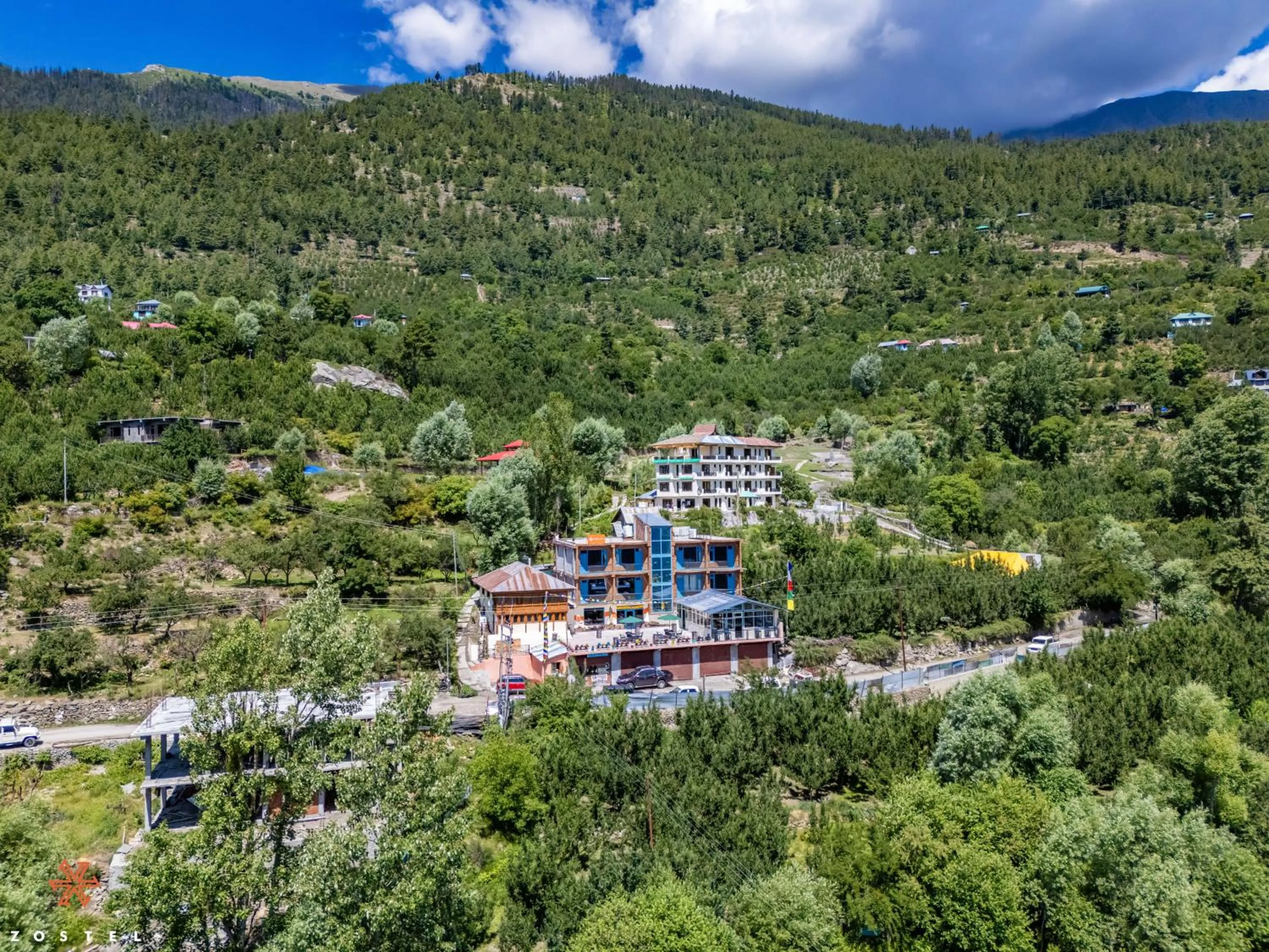 Property building in Zostel Kalpa