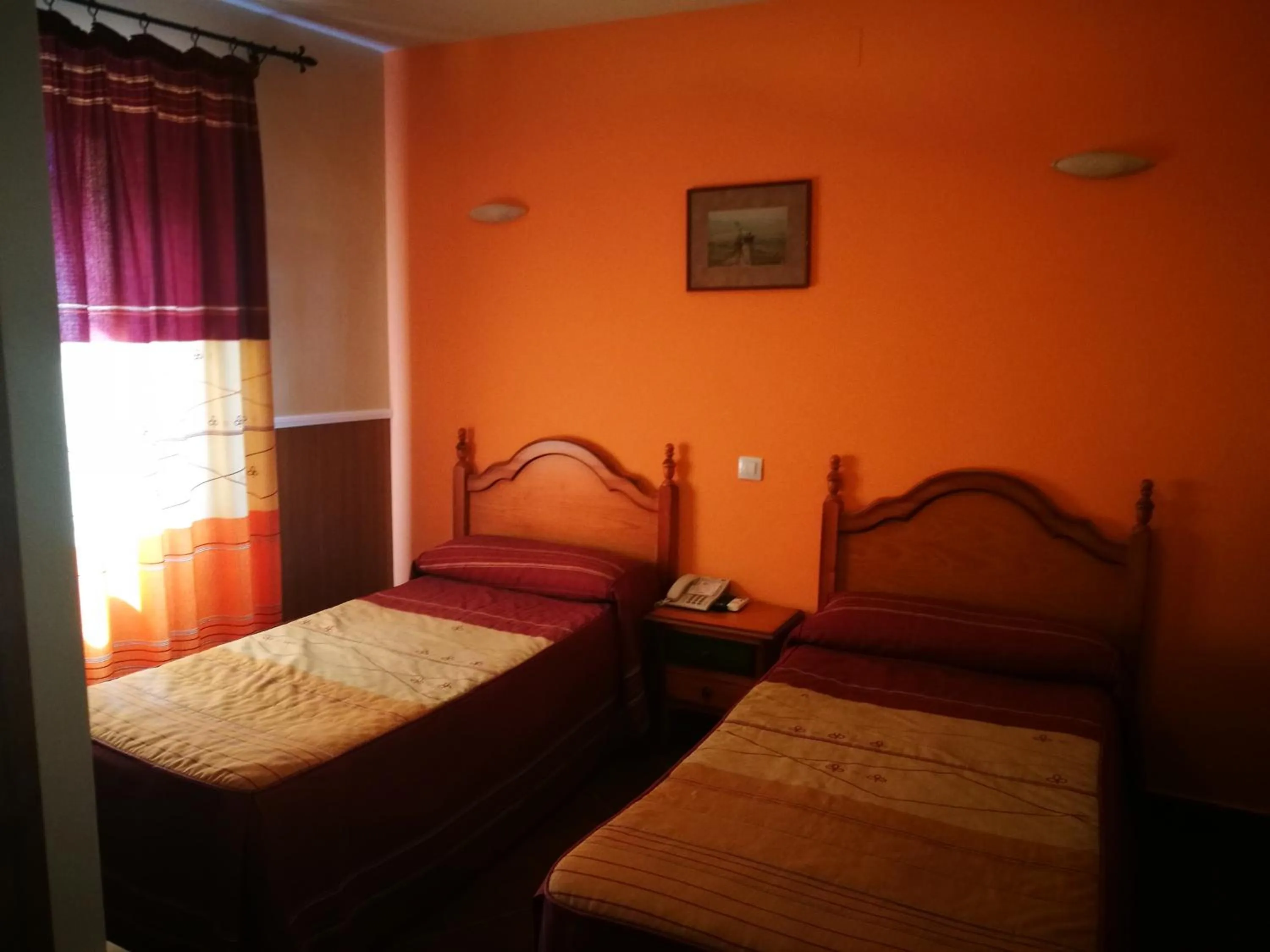 Bed in Hostal Hueso