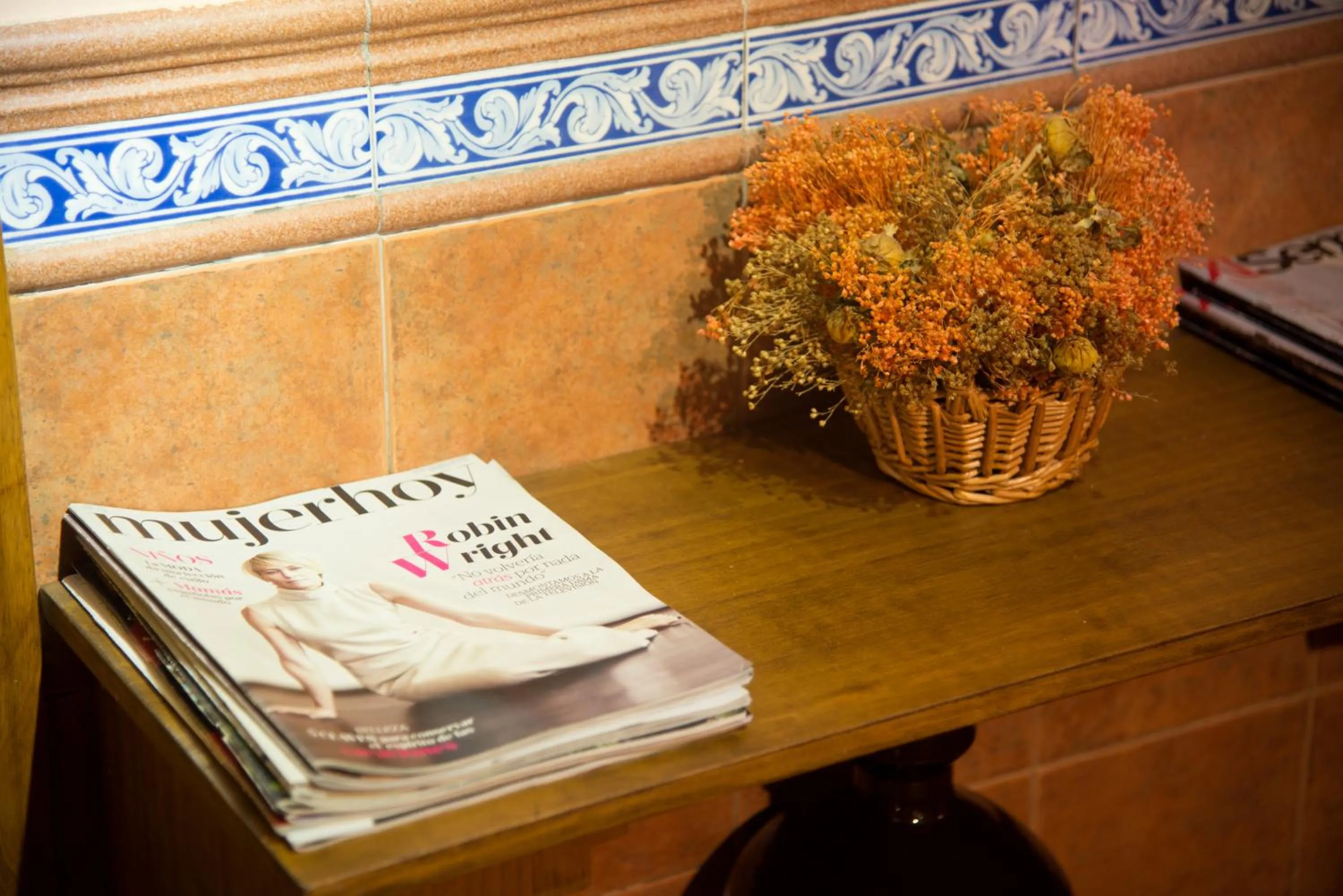 Decorative detail in Hostal Hueso