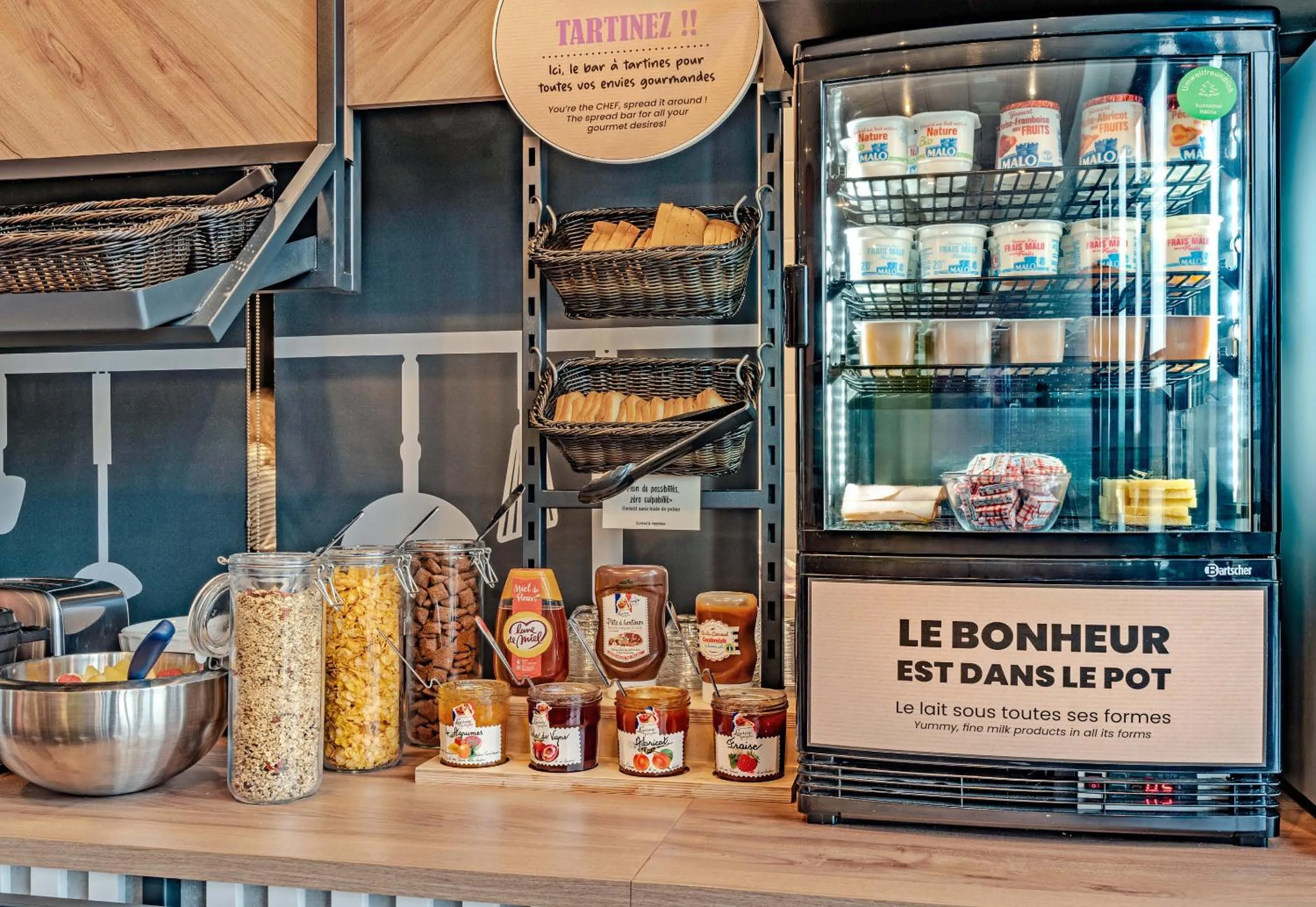 Breakfast in B&B HOTEL Brest Porte de Gouesnou