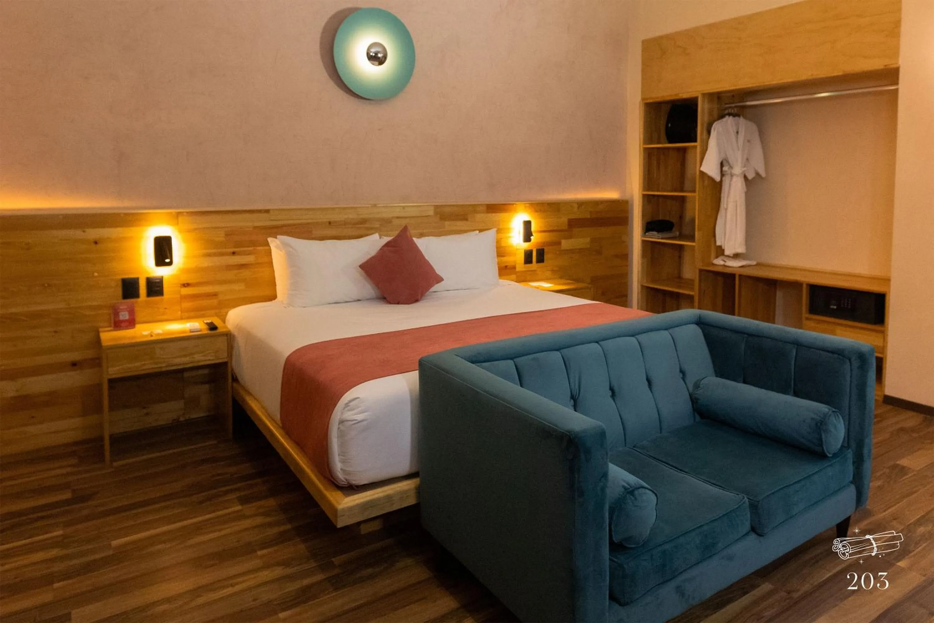 Bed in Sauvé Casa Boutique