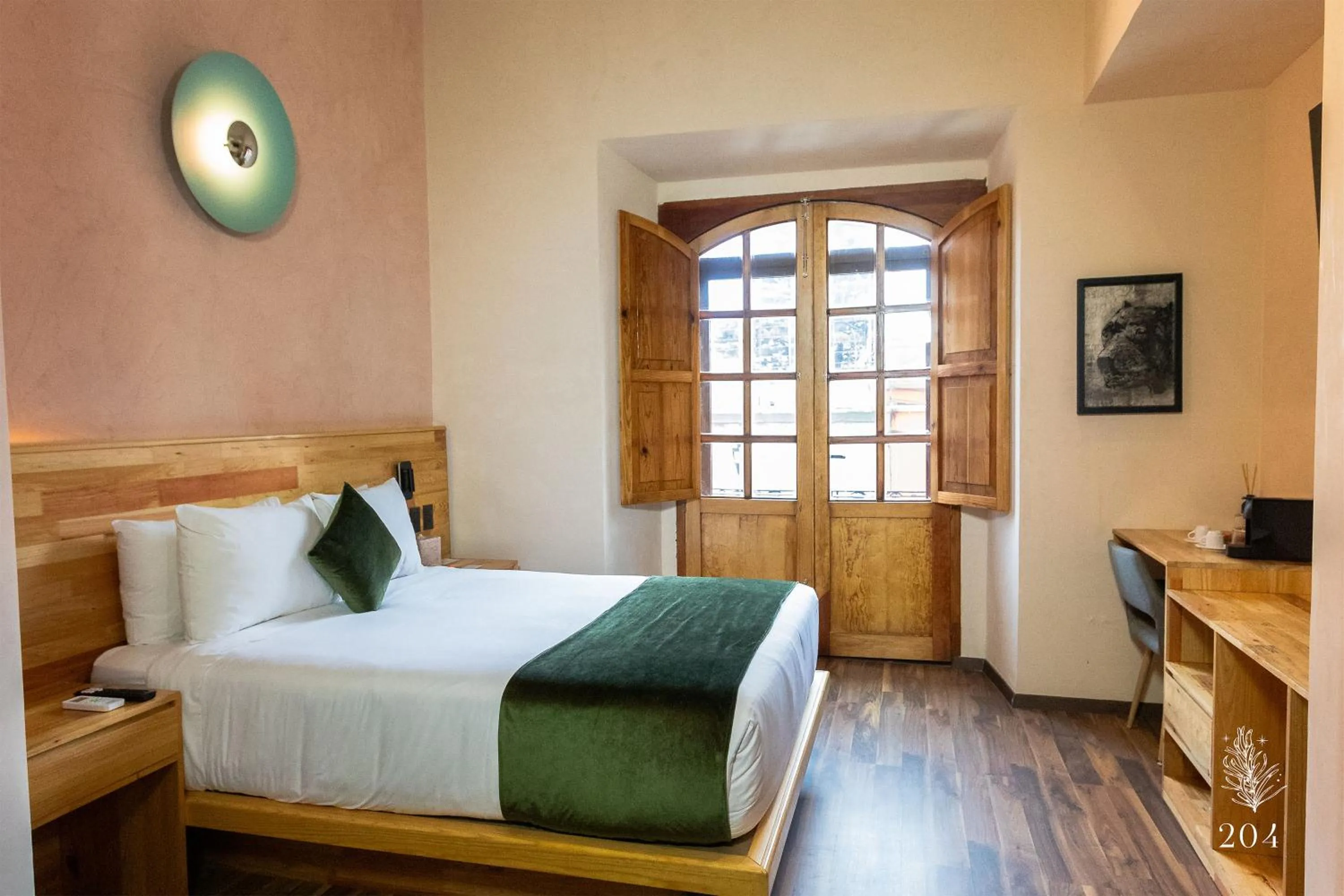 Bed in Sauvé Casa Boutique