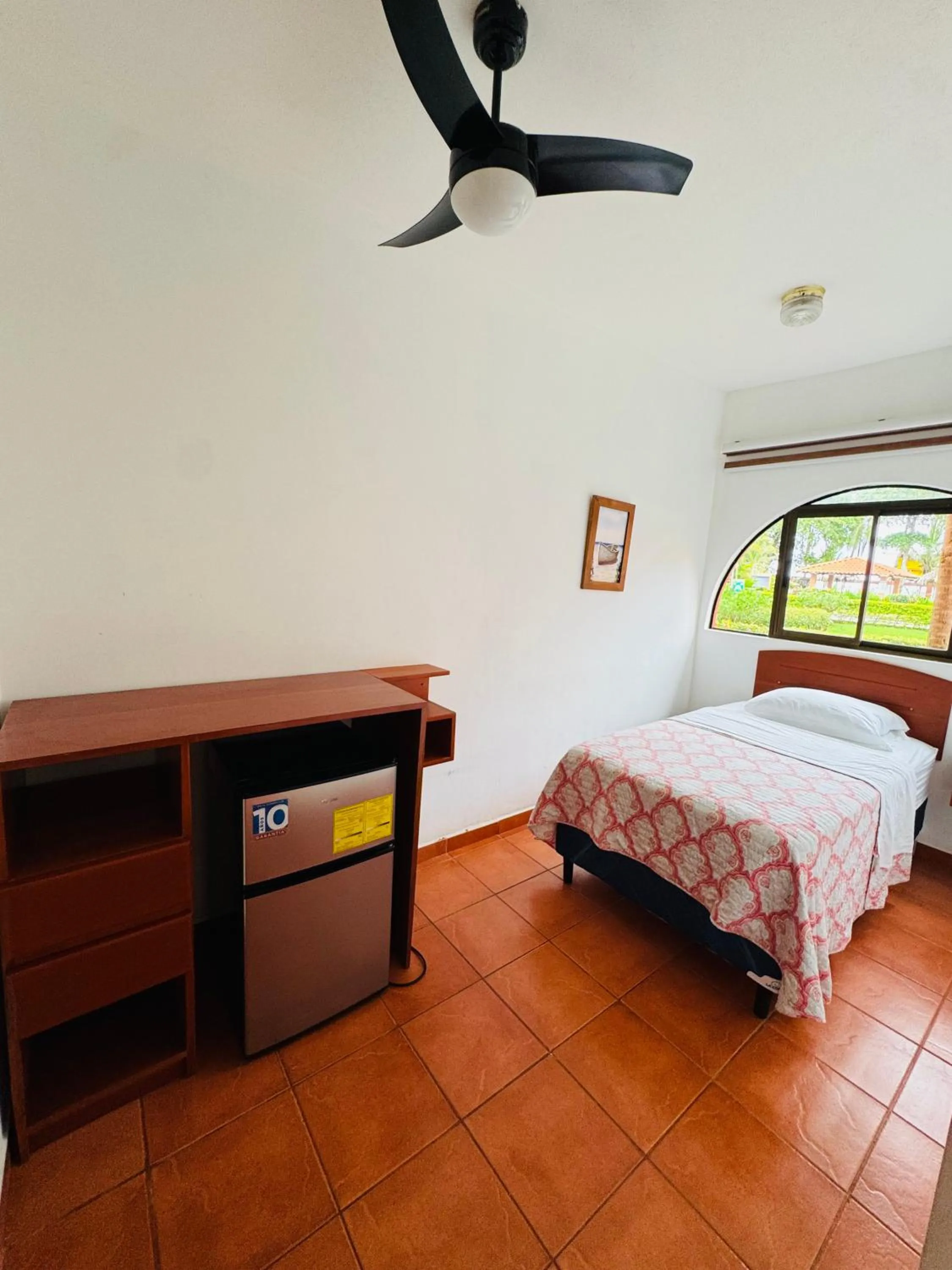 Bedroom, Bed in Apartotel Flamboyant