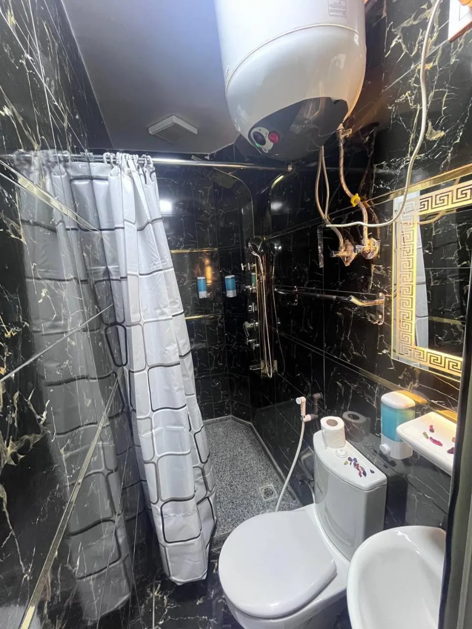 Shower in Future Hostel