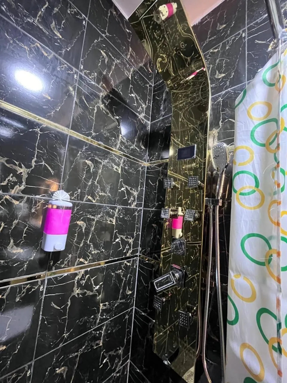 Shower in Future Hostel