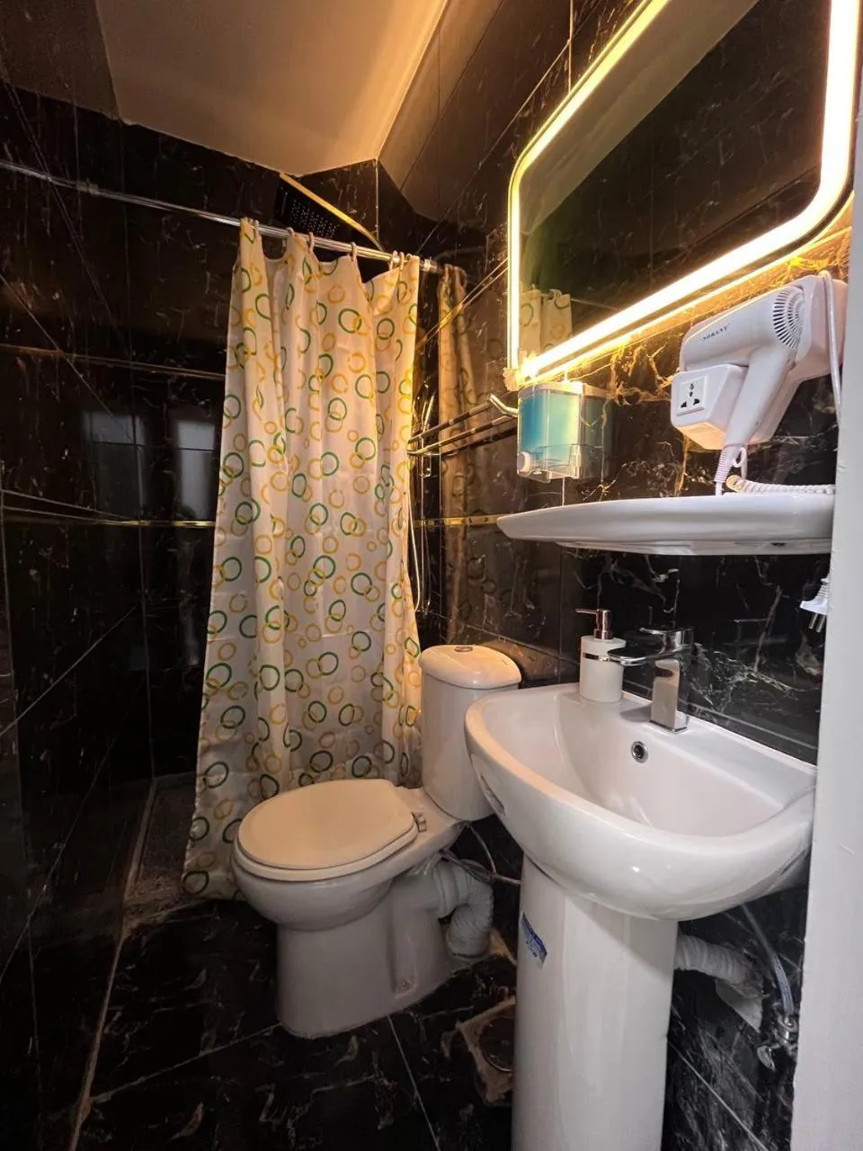 Shower in Future Hostel