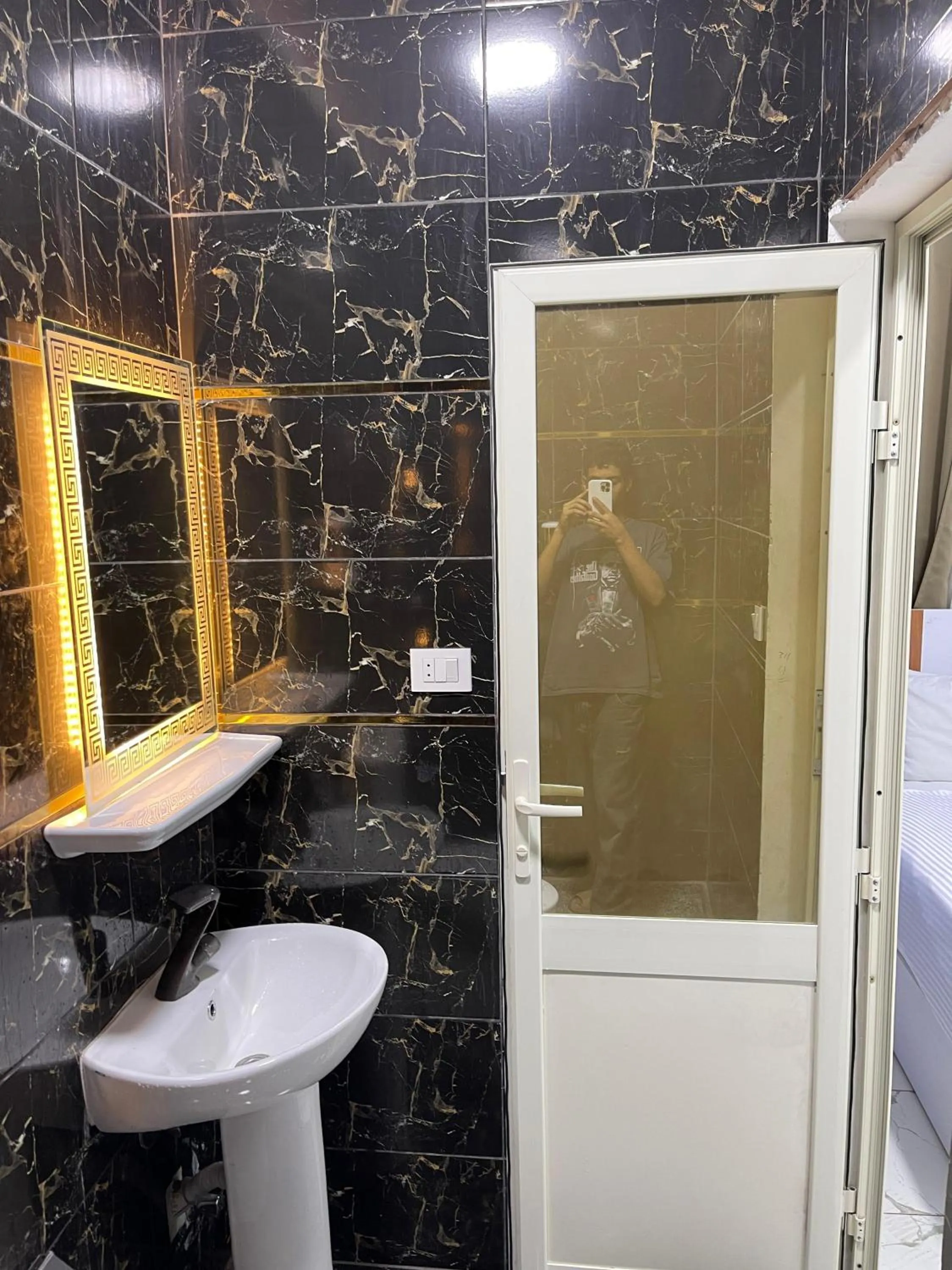 Shower in Future Hostel