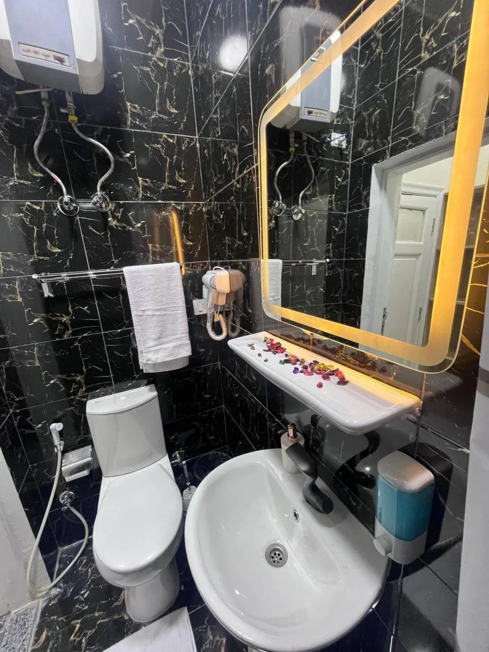 Shower in Future Hostel