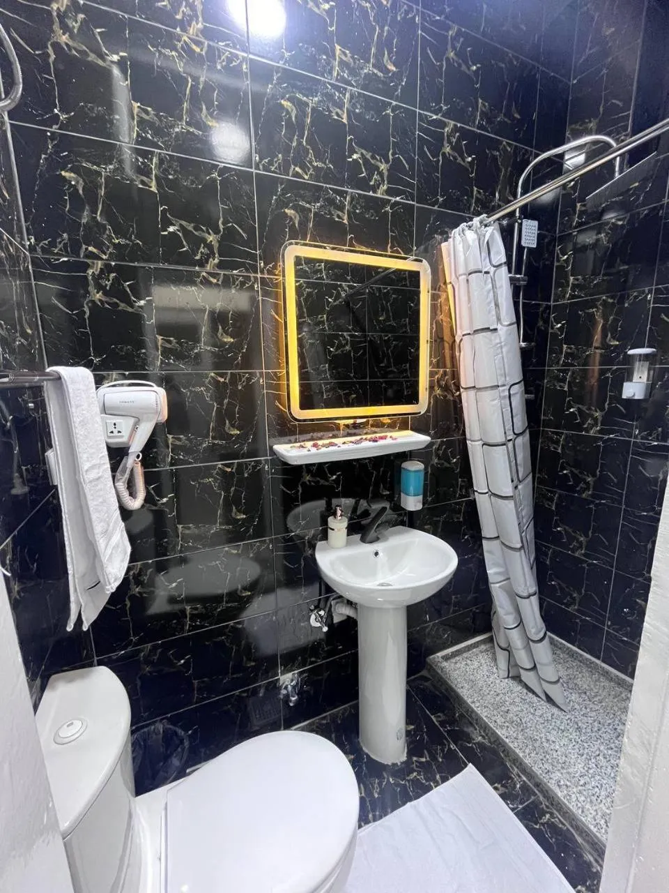 Shower in Future Hostel