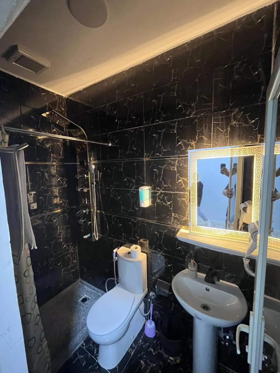 Shower in Future Hostel