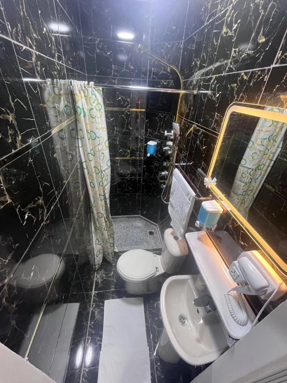 Shower in Future Hostel