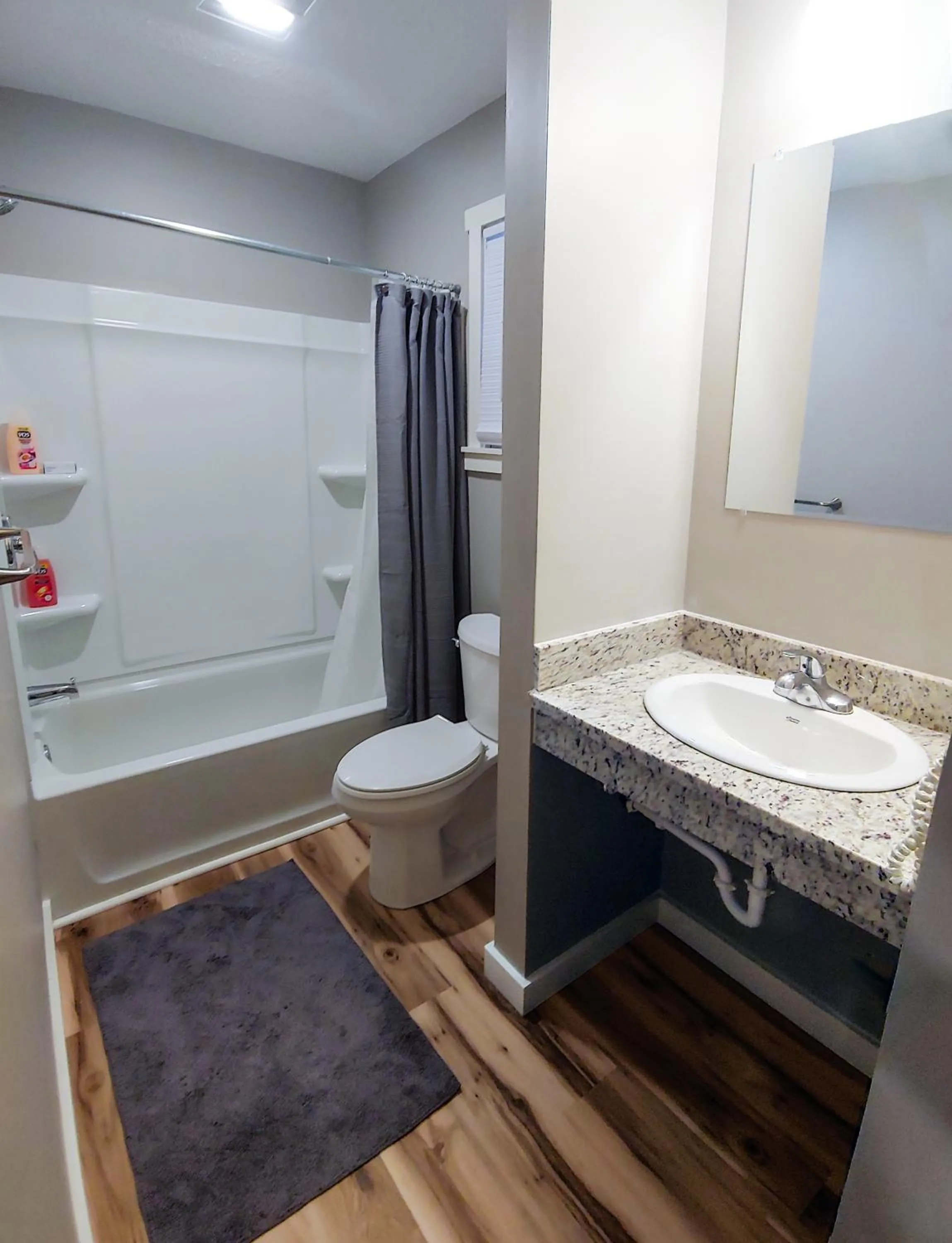 Shower in Vermont Suites