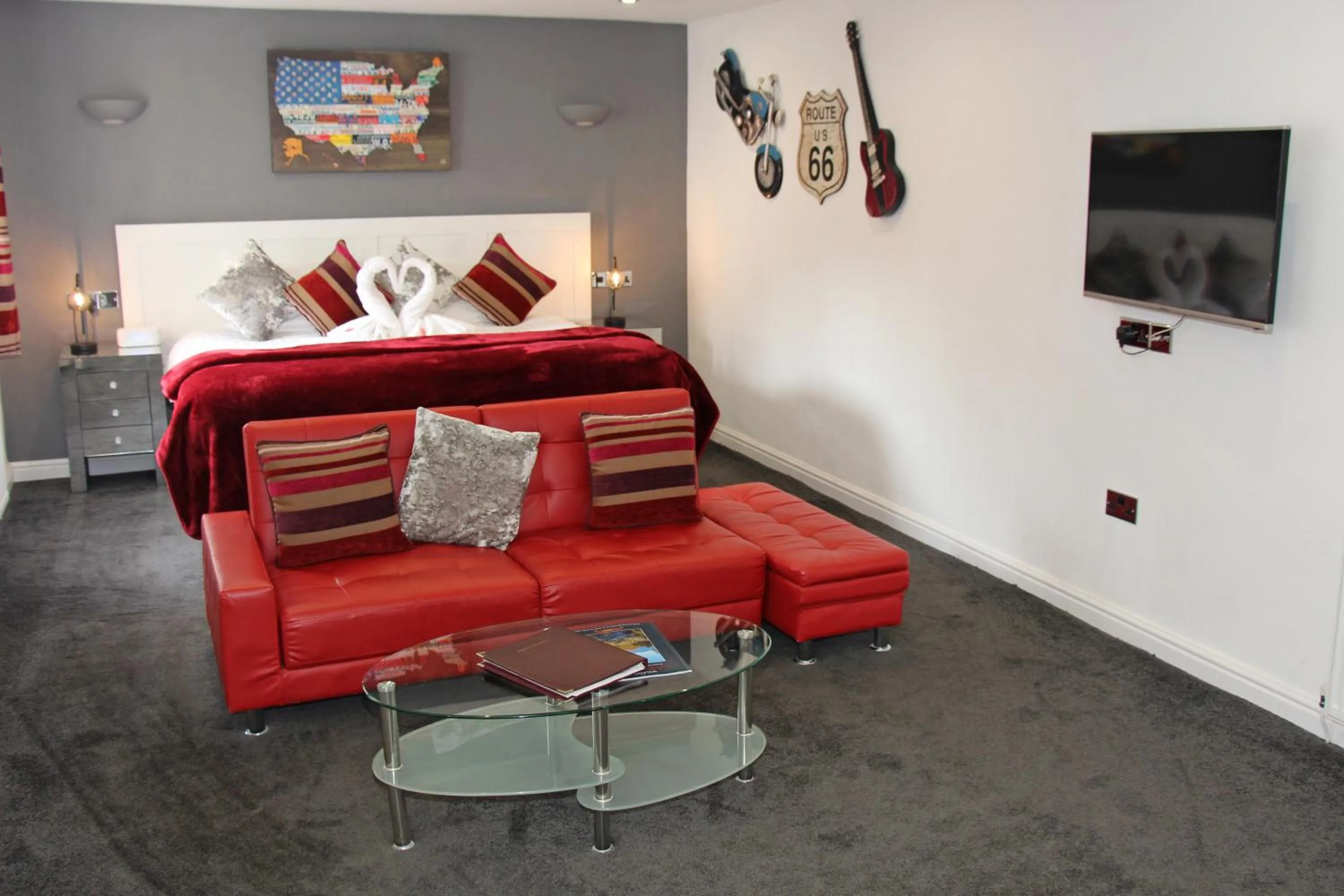 Bedroom in St John's Lodge Guest House incl off-site leisure club