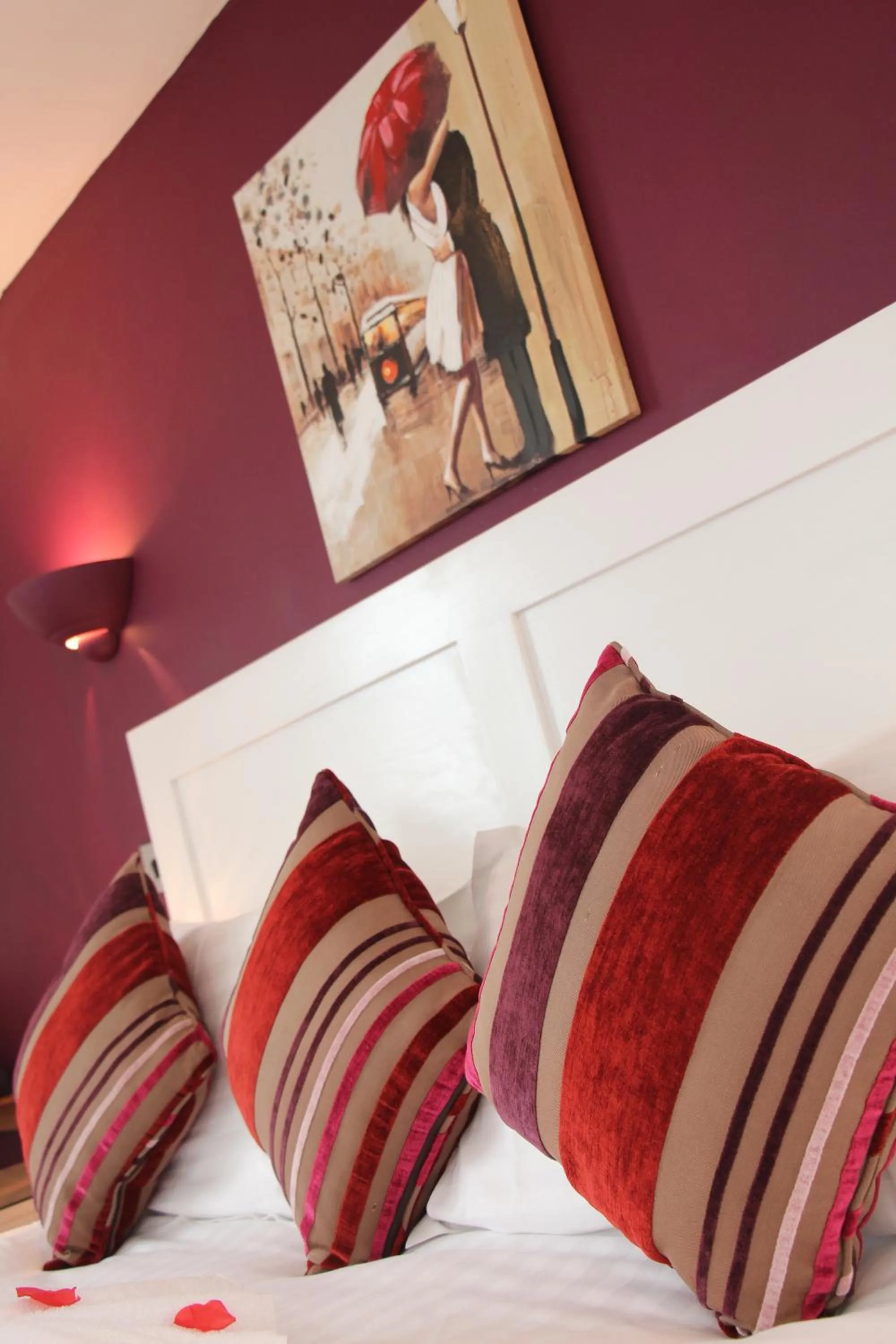 Decorative detail, Bed in St John's Lodge Guest House incl off-site leisure club