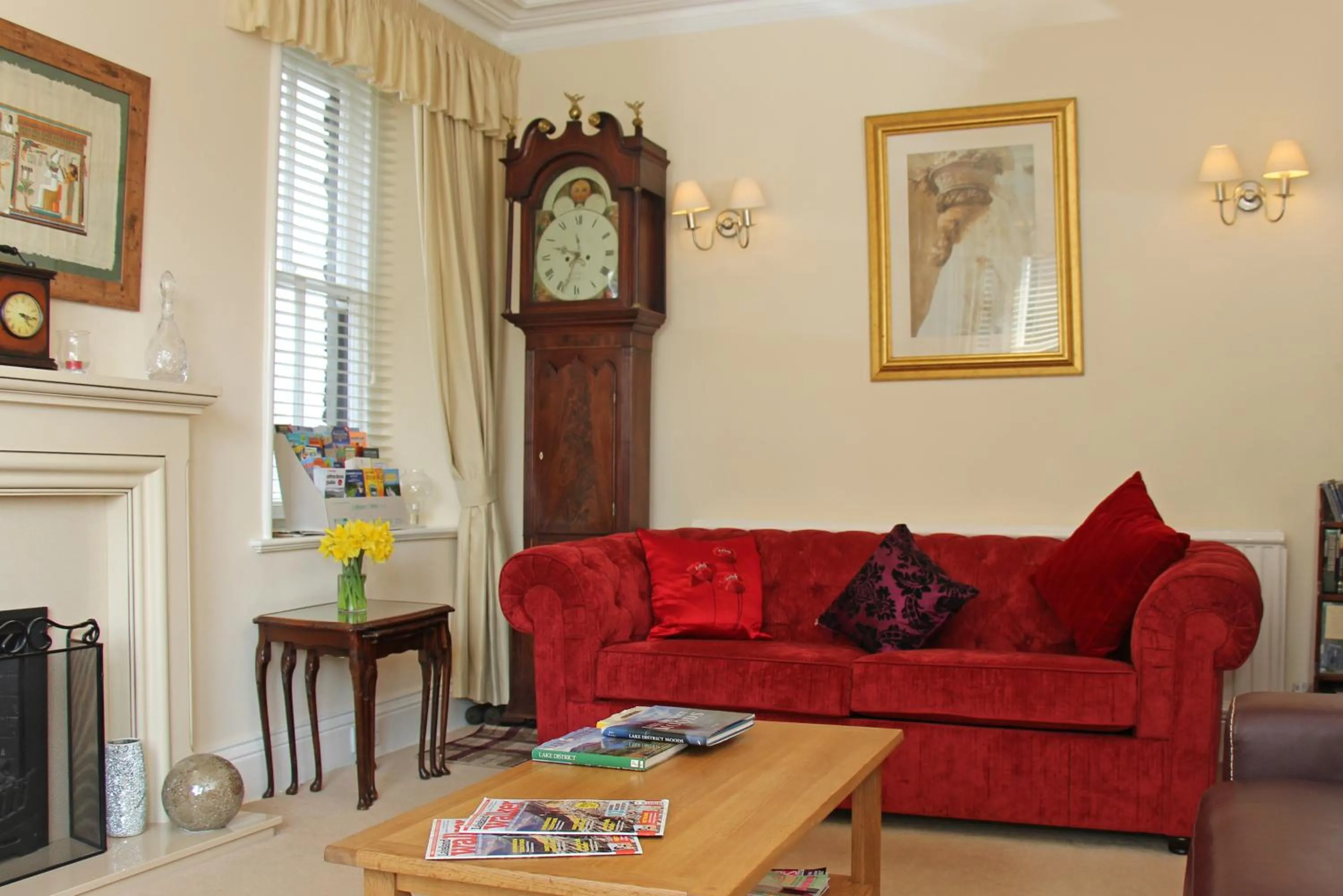 Communal lounge/ TV room in St John's Lodge Guest House incl off-site leisure club