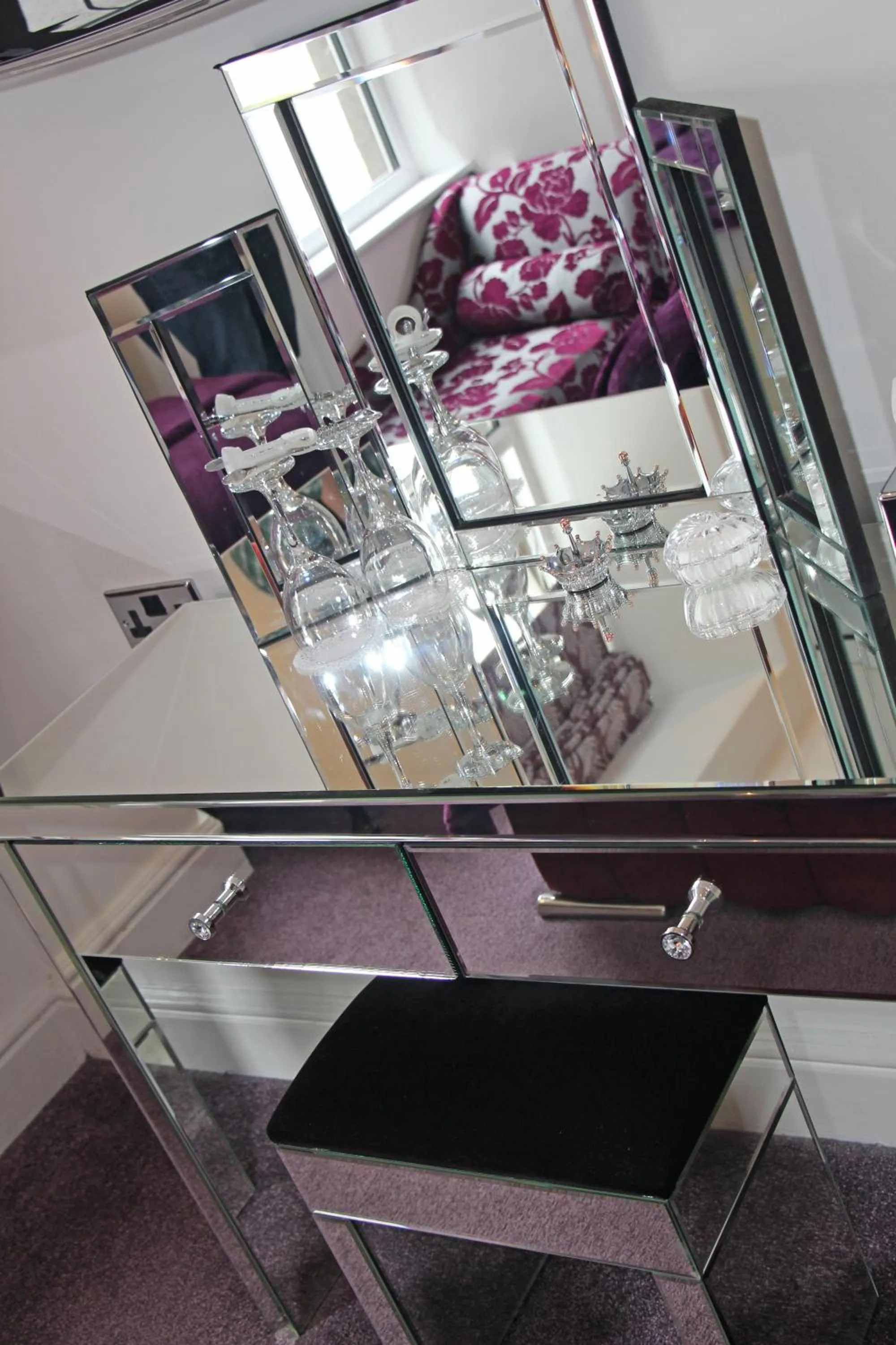 Decorative detail in St John's Lodge Guest House incl off-site leisure club