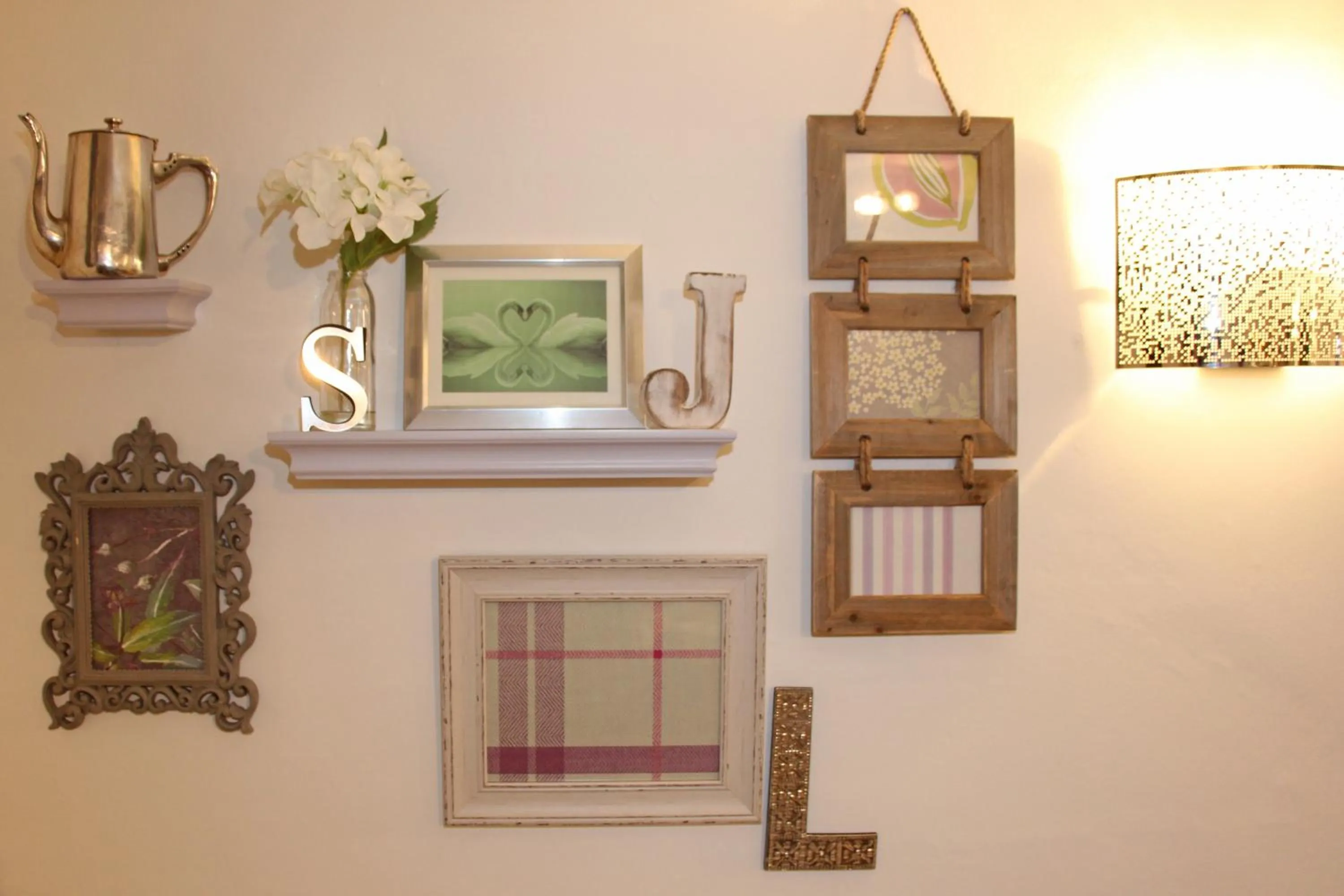 Decorative detail in St John's Lodge Guest House incl off-site leisure club