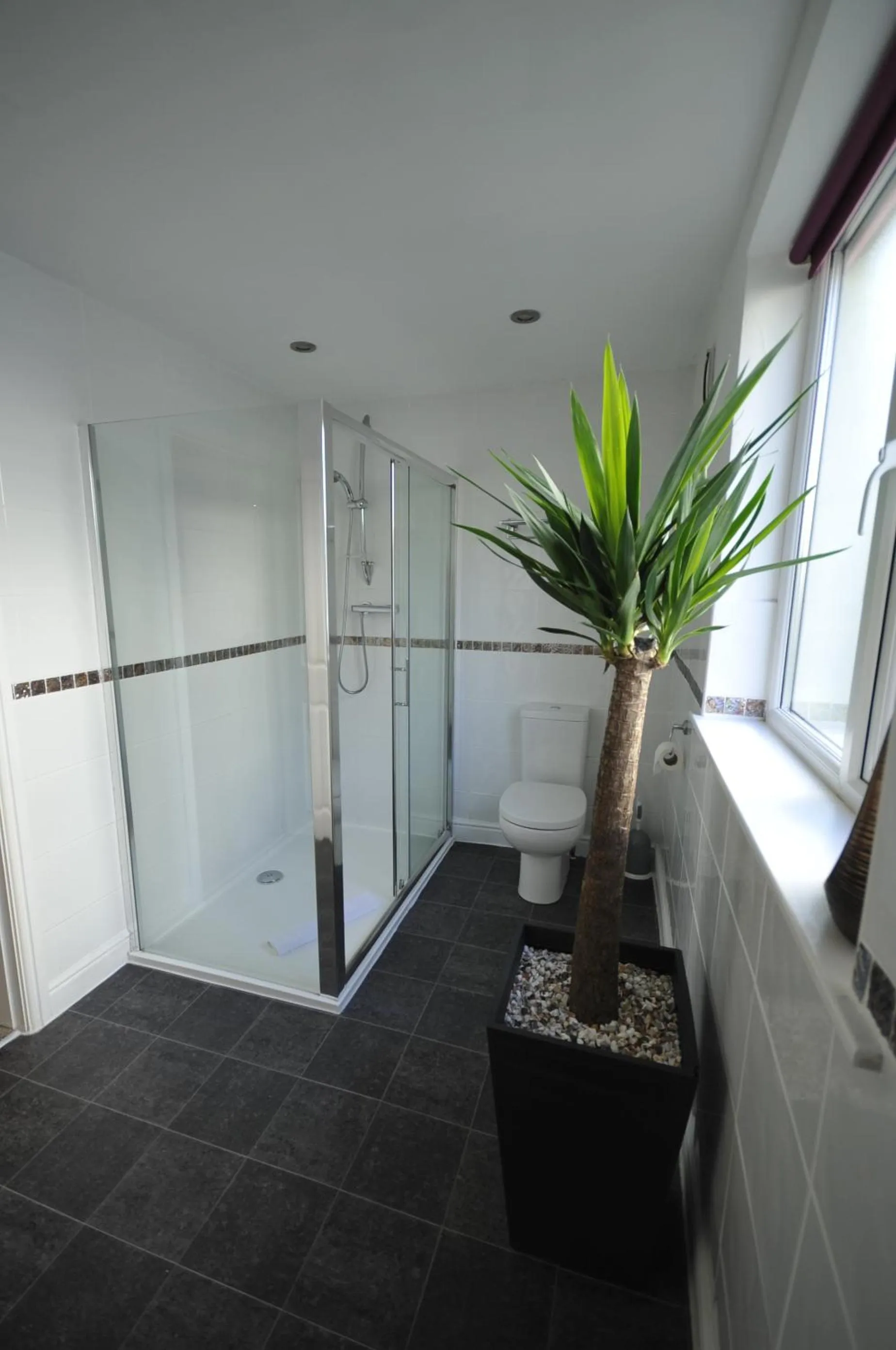 Shower in St John's Lodge Guest House incl off-site leisure club