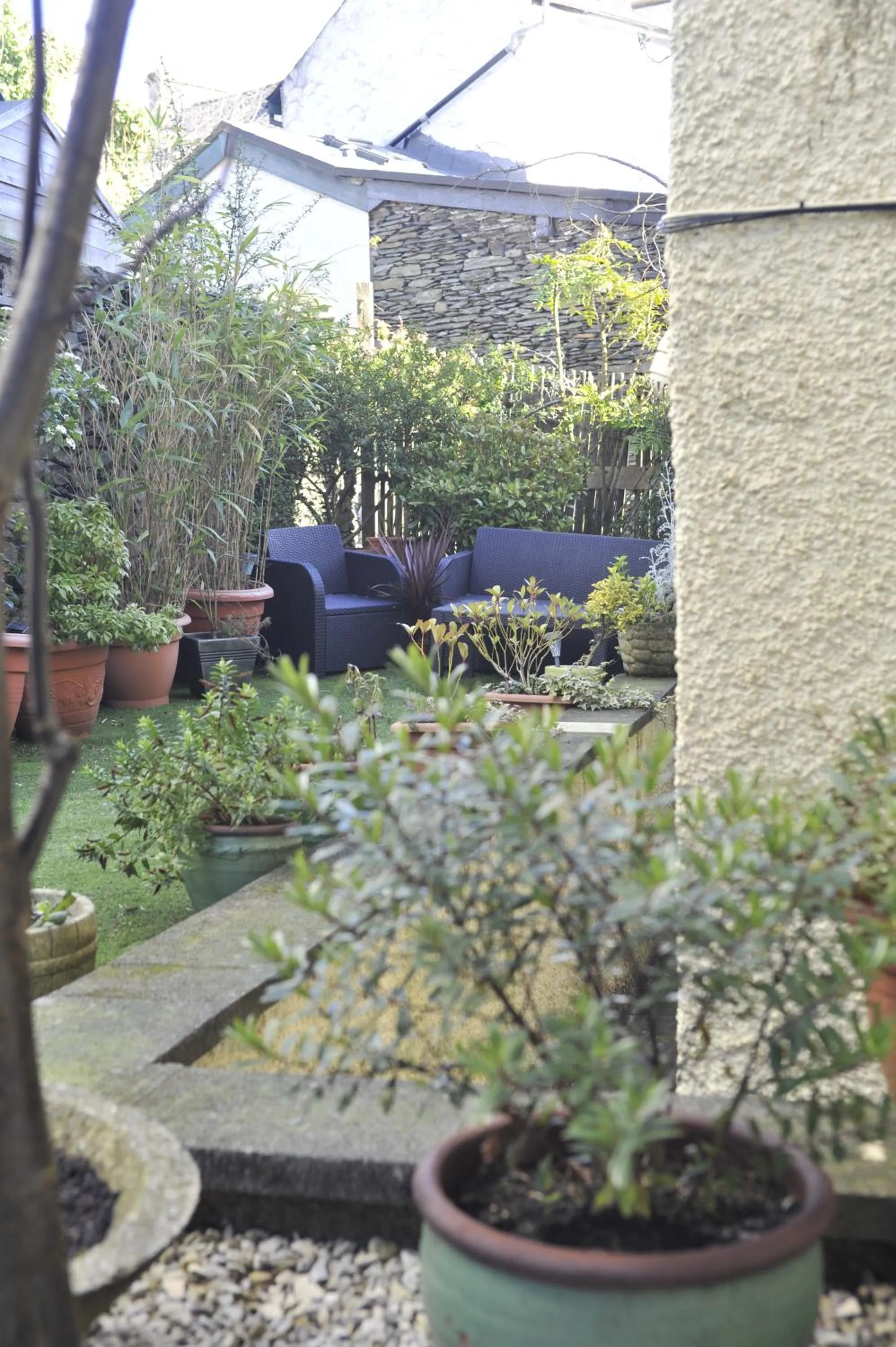 Garden in St John's Lodge Guest House incl off-site leisure club